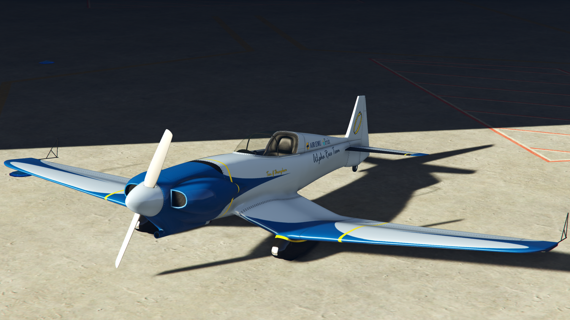 Alpha Racing TeamSponsors:Air EmuandIFruit.