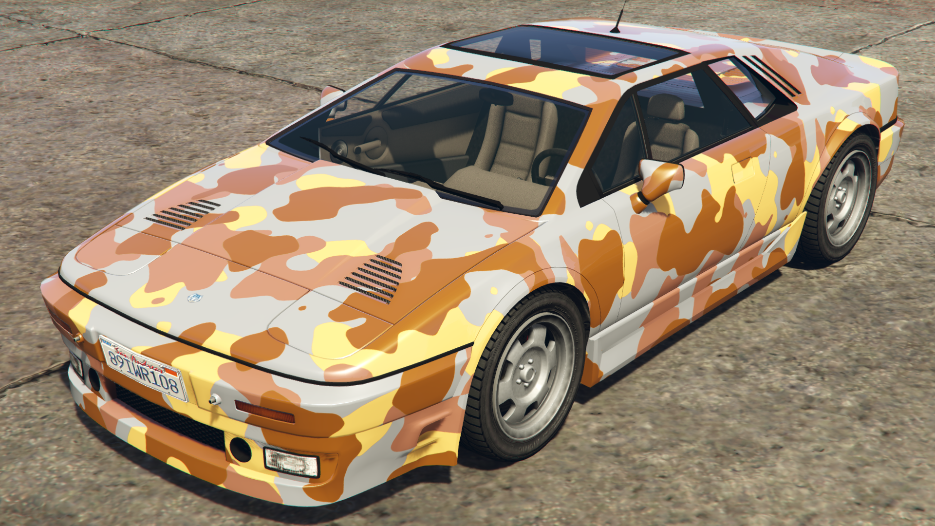 Orange Shade Camo