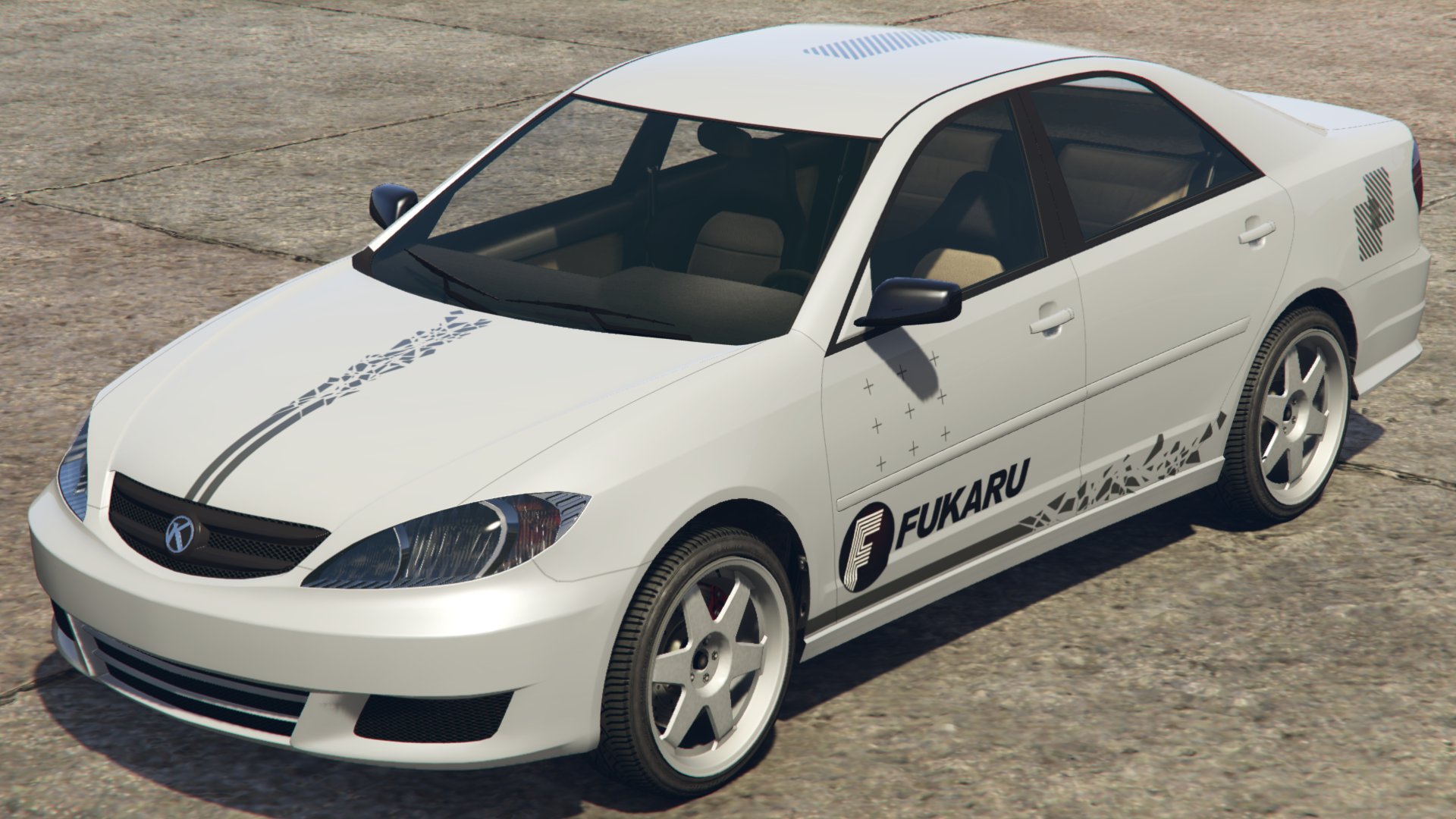 Fukaru Fractured Stripes