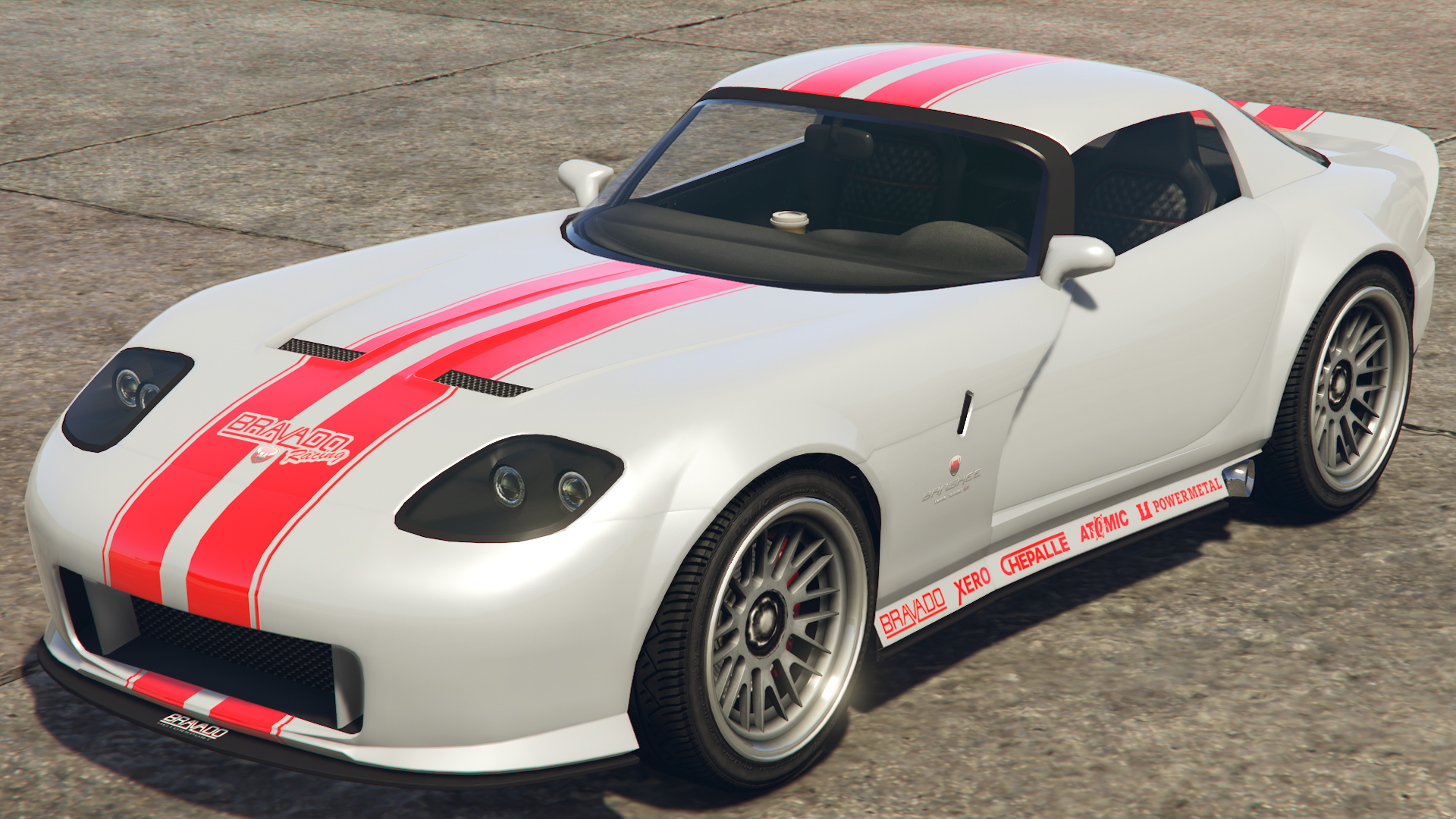 Red Racing Stripes