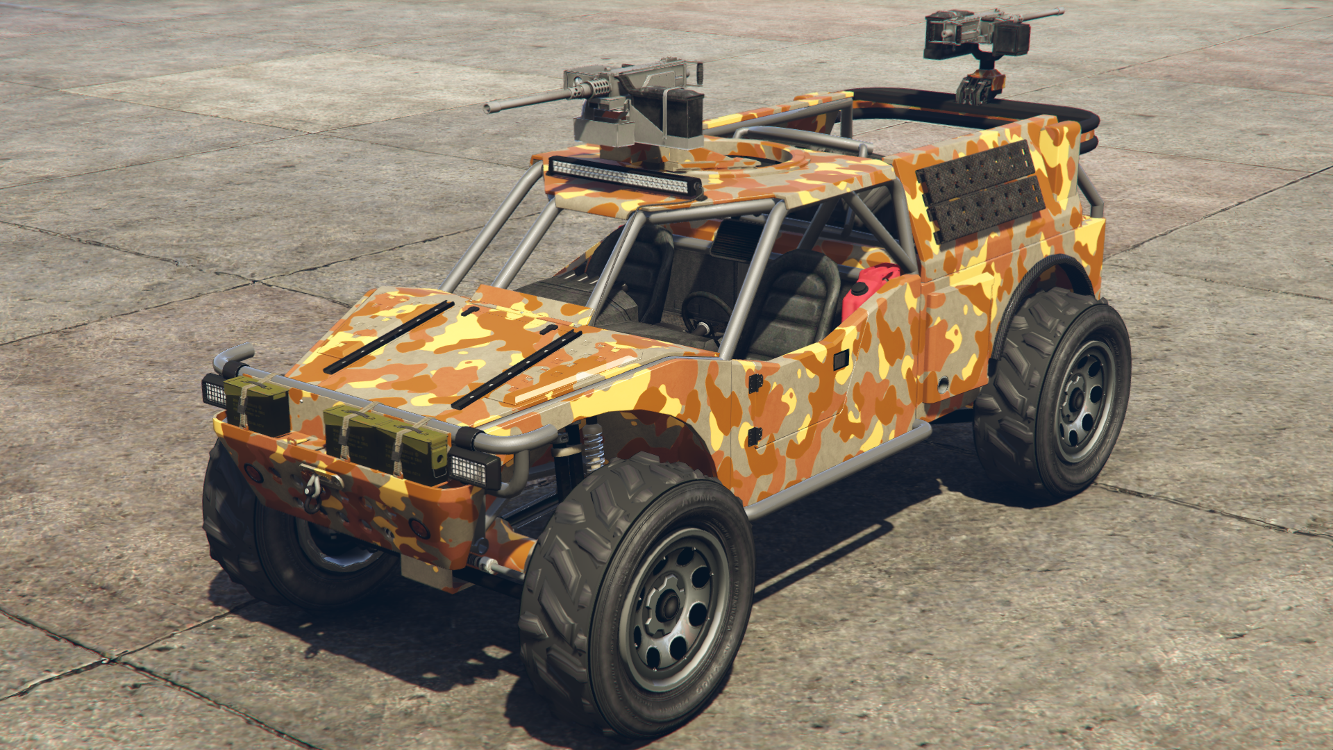 Orange Shade Camo