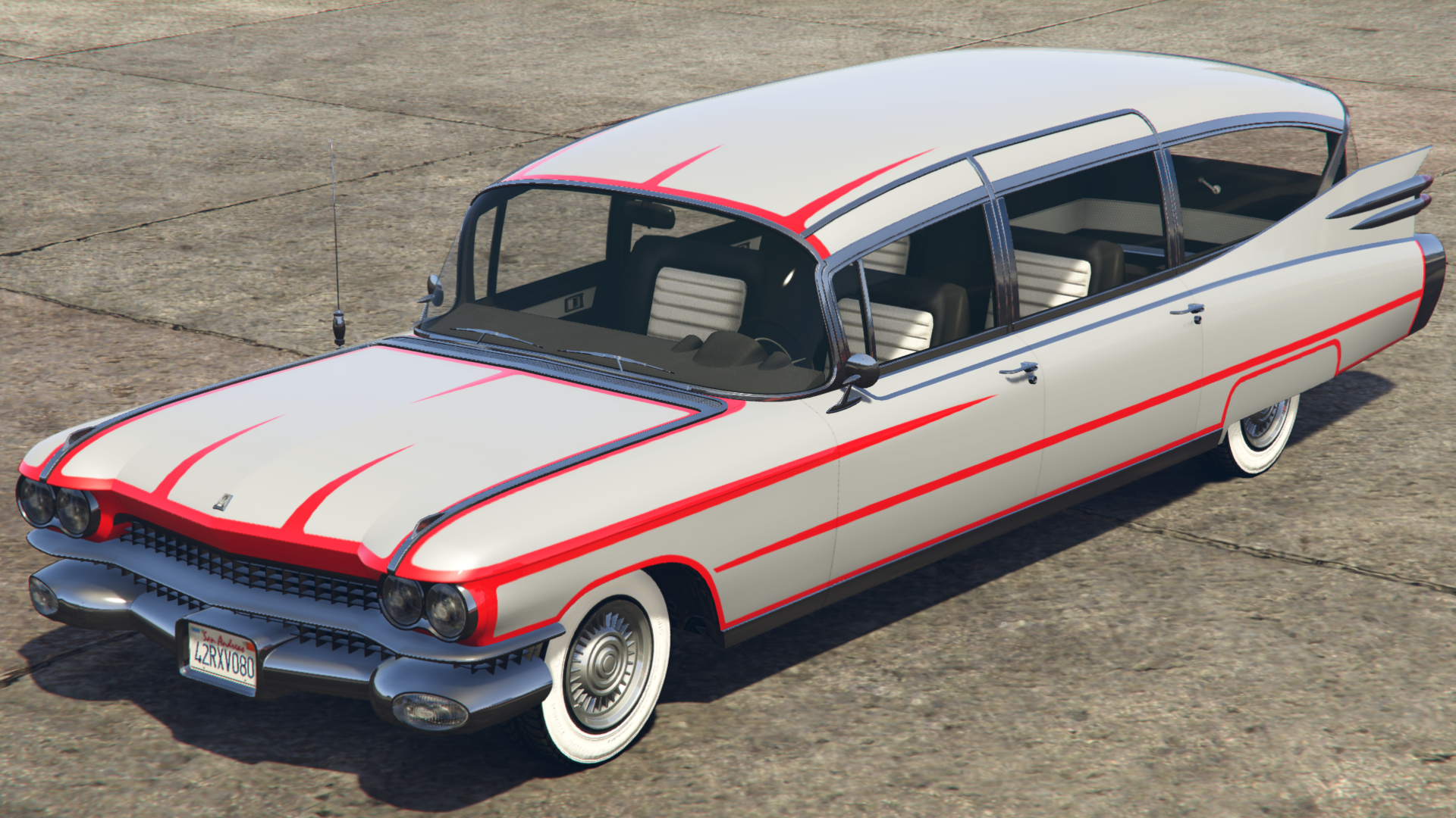 Red Sharp Pinstripe Lines