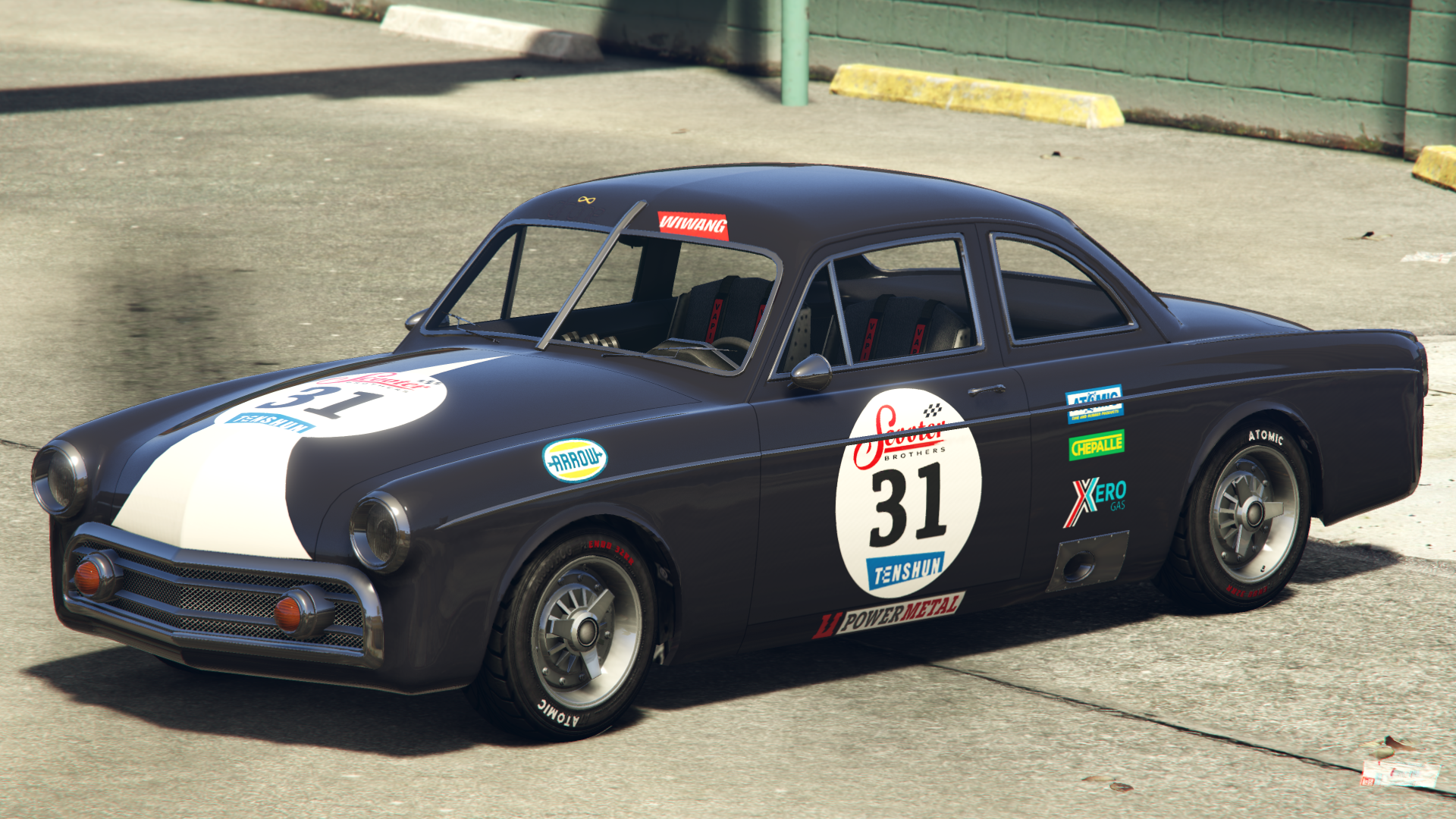 Scooter Bro's RacerSponsors:Arrow Gasoline,Atomic,Chepalle,Drone,Power Metal,Tenshun,WiwangandXero.