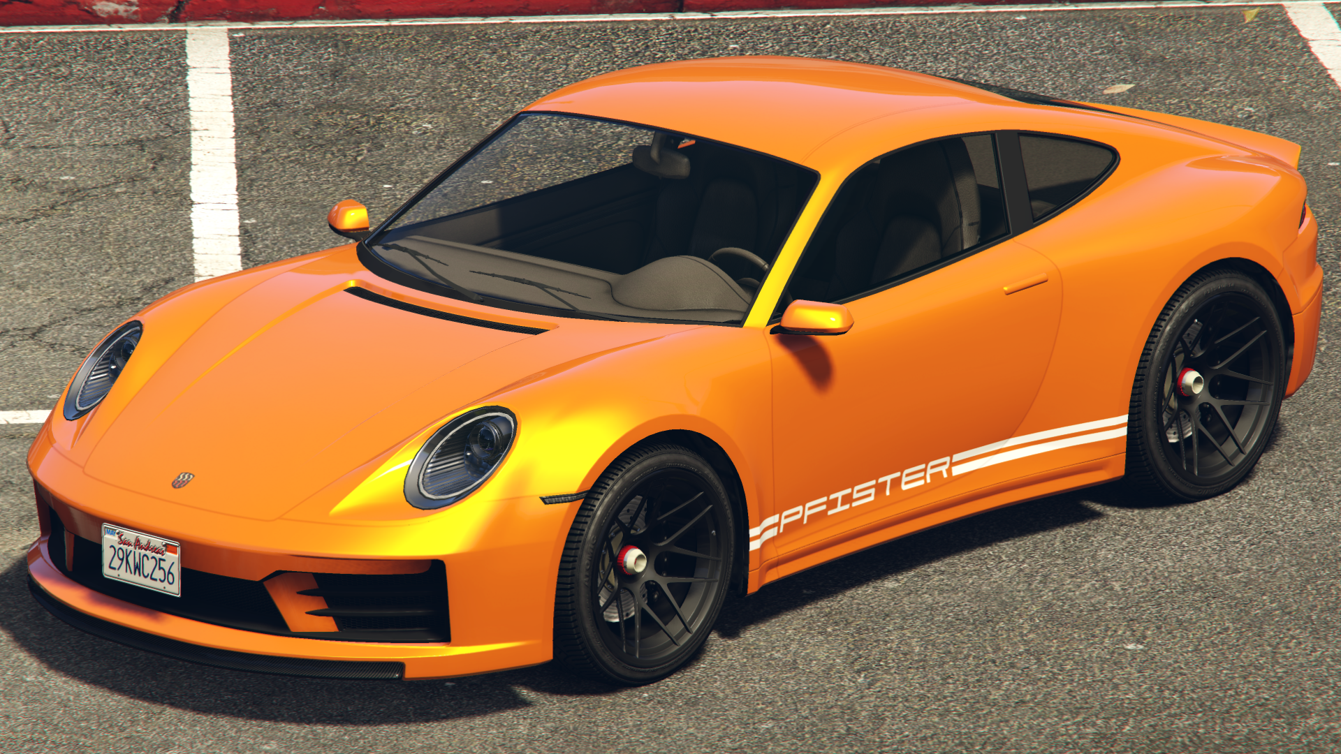 White Pfister Stripe