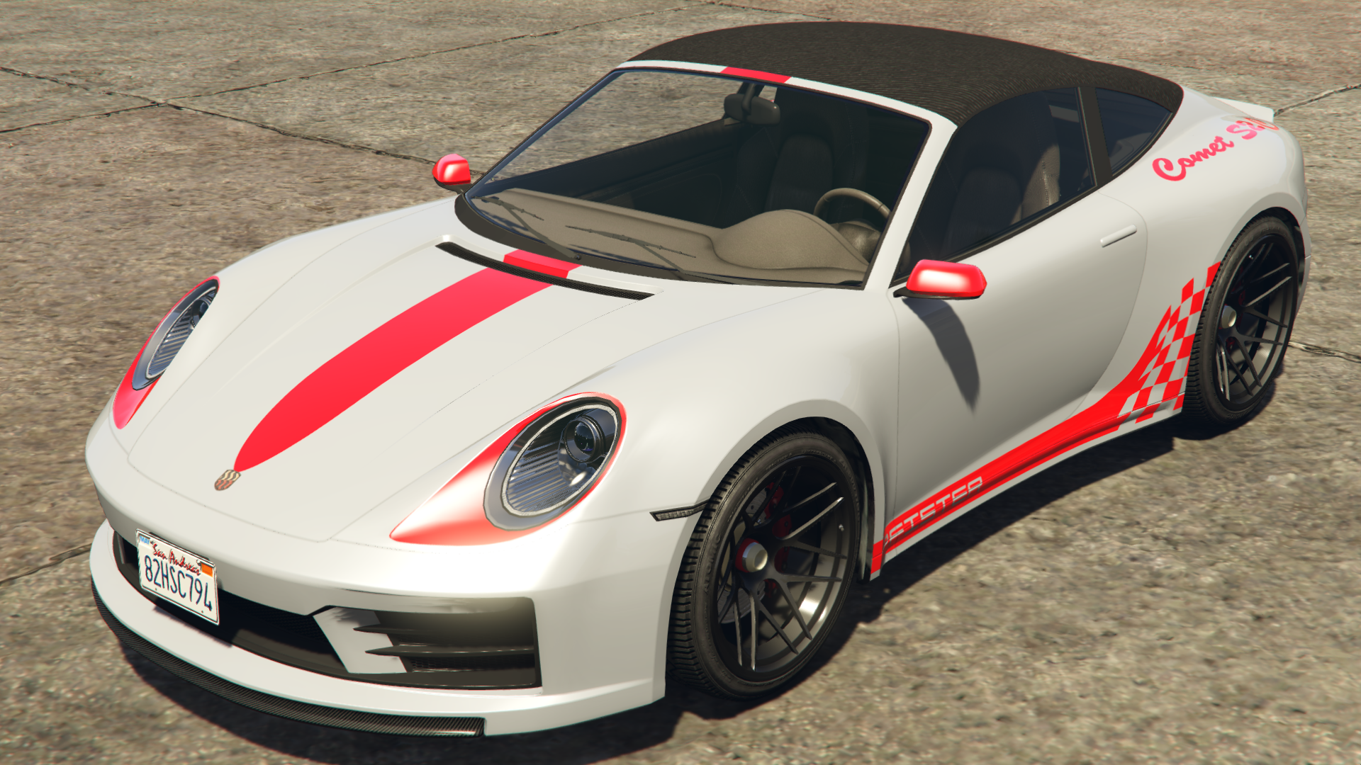 Red Pfister Track Graphics