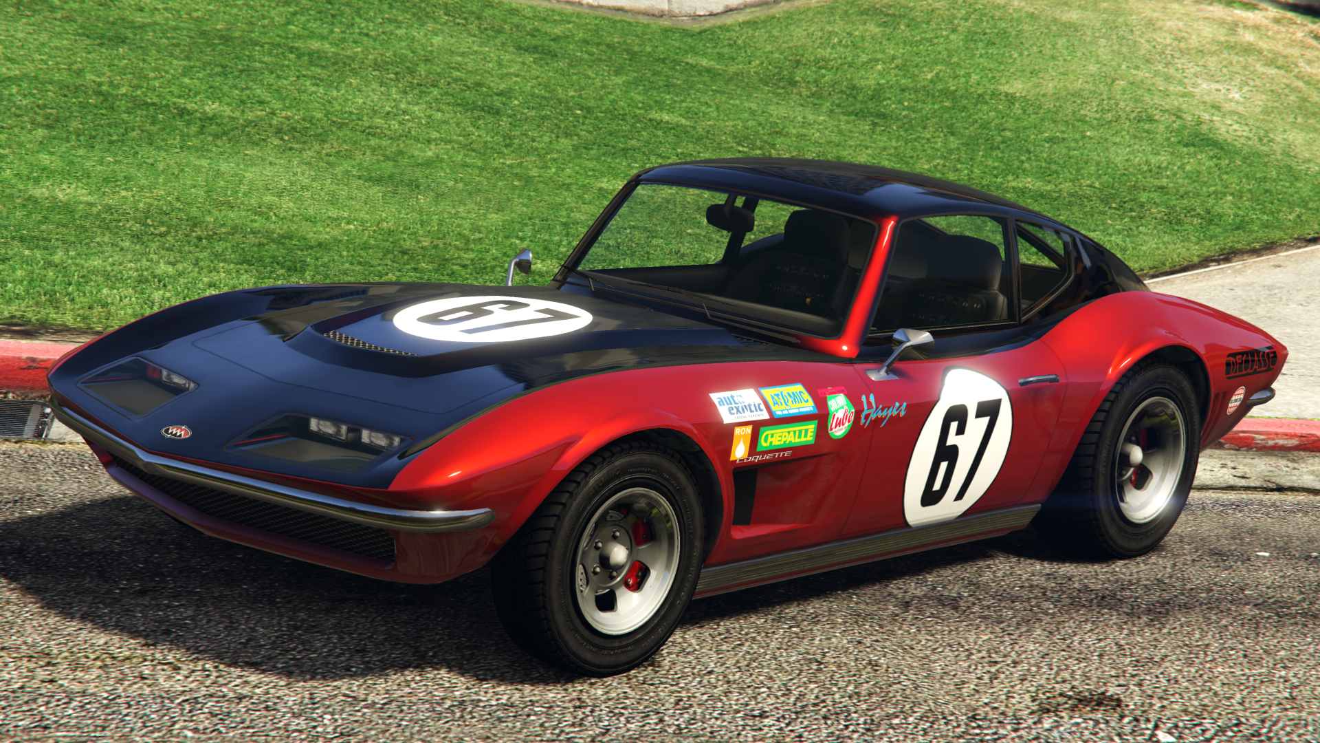 Two Tone RacerSponsors: Atomic, Auto Exotic, Chepalle, Coolhand Lube, Declasse, Globe Oil,Hayes Autosand RON.