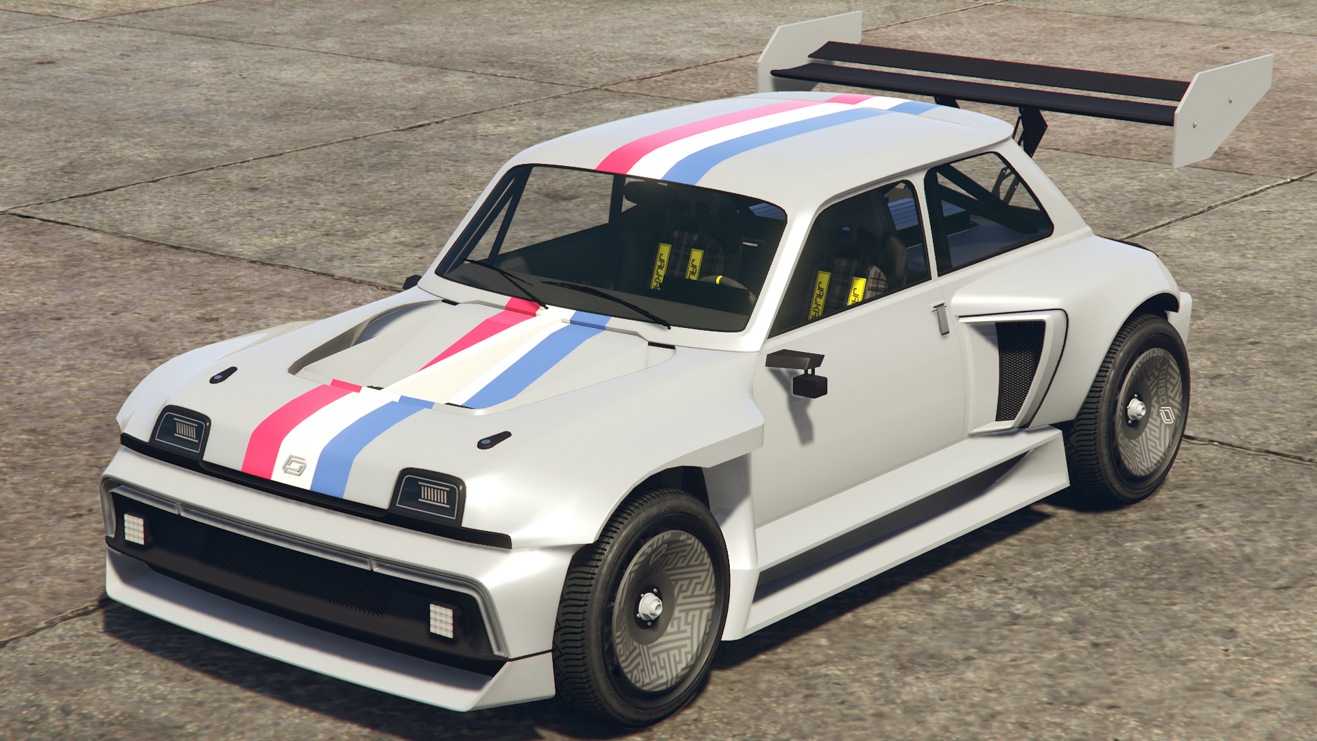 French Racing Stripe
