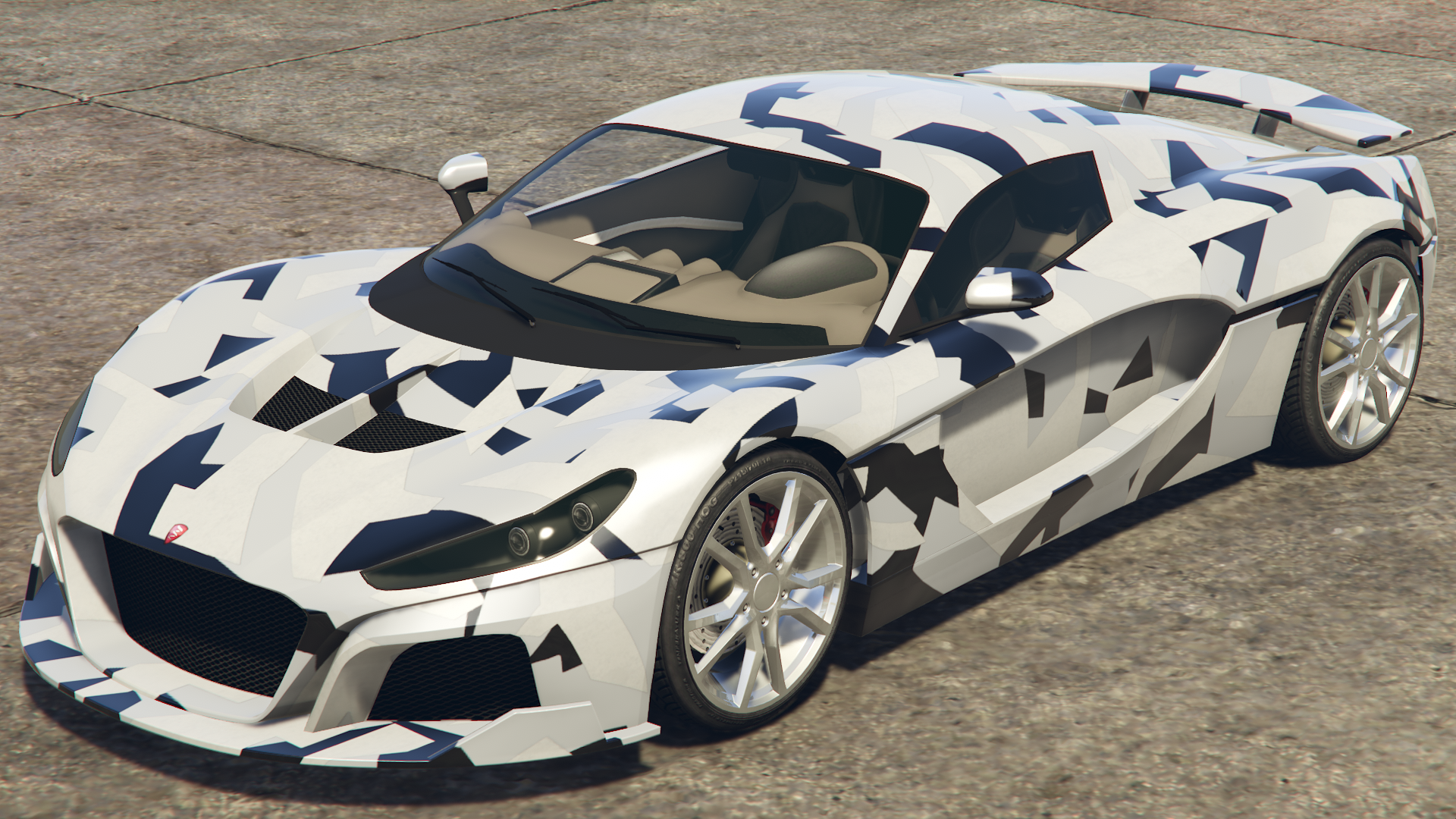 Colored Camo Livery