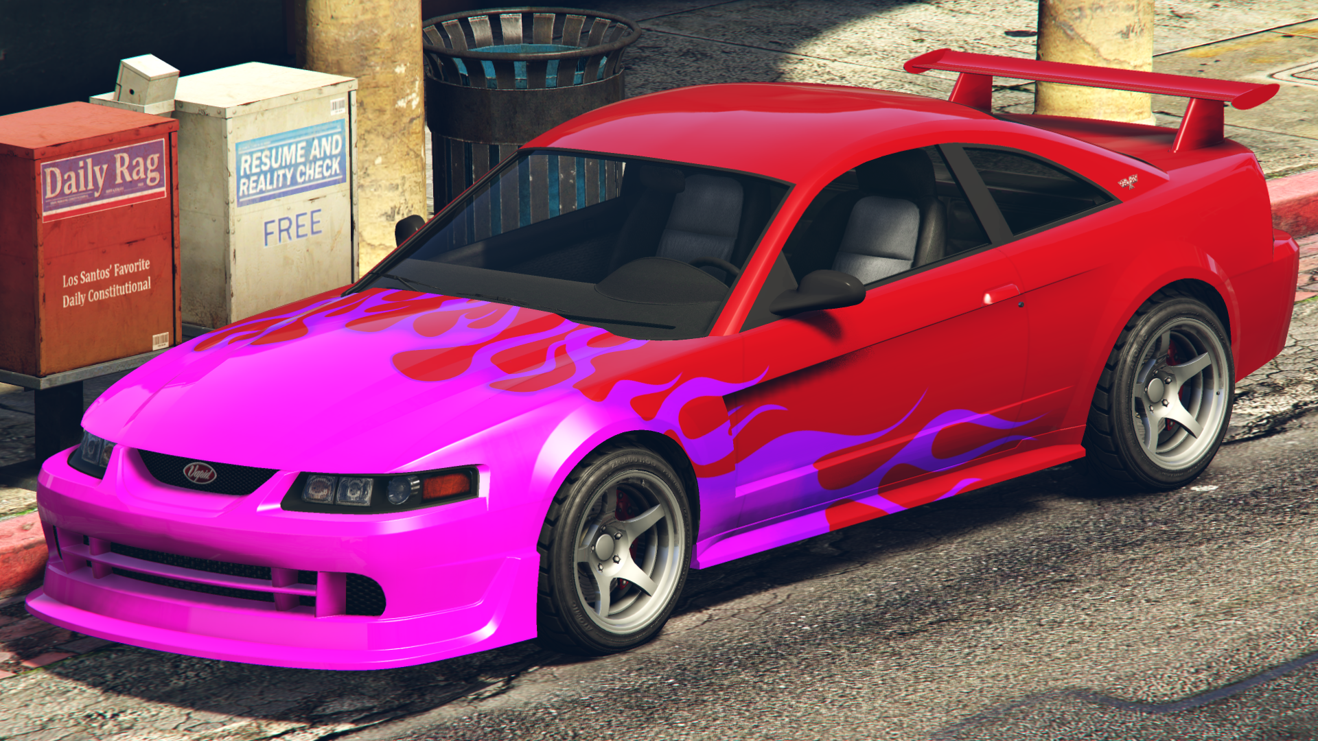 Purple Flame Livery