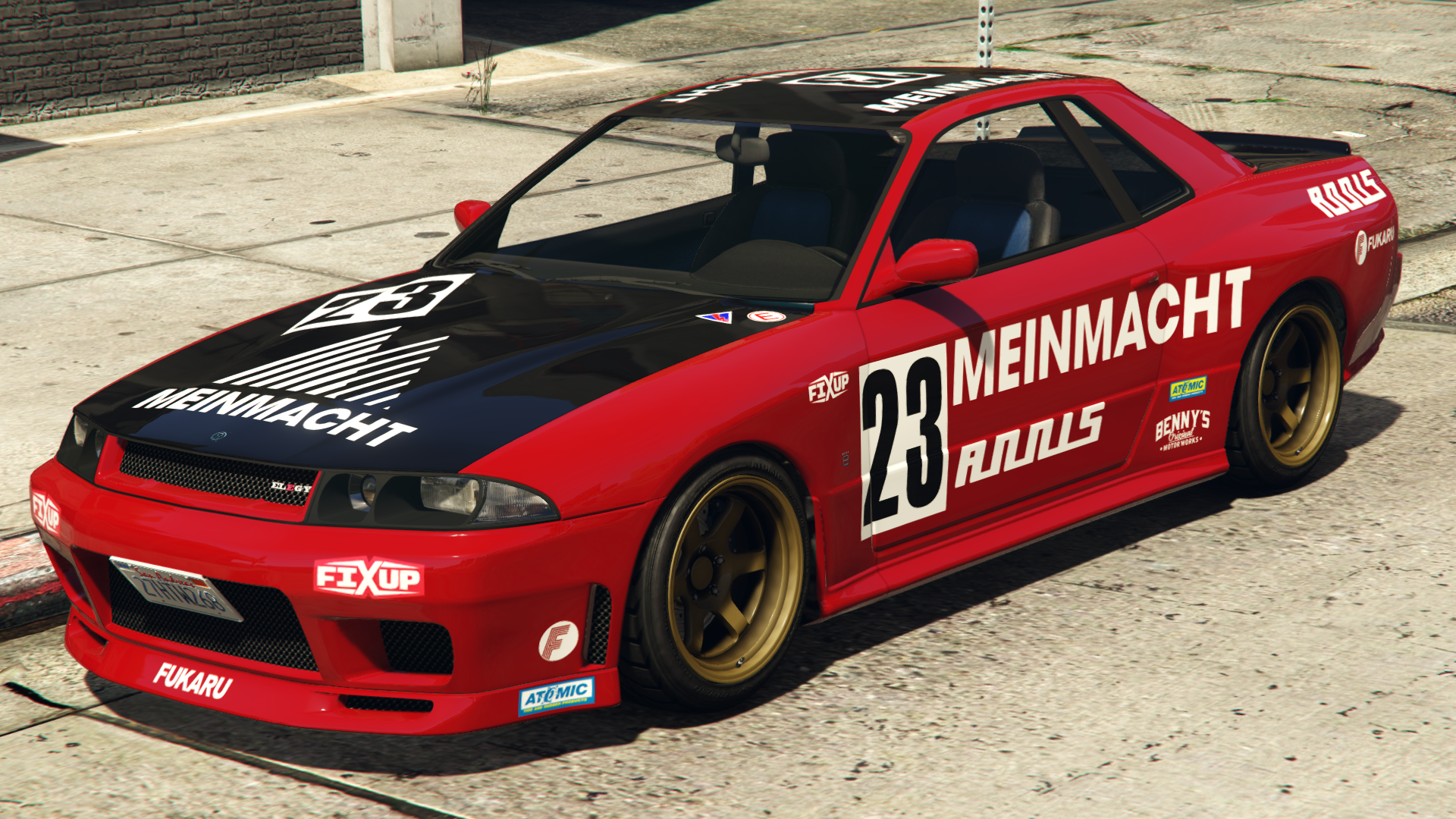 MeinmachtSponsors: Annis, Atomic, 本尼原创汽车工坊, Fixup and Fukaru.