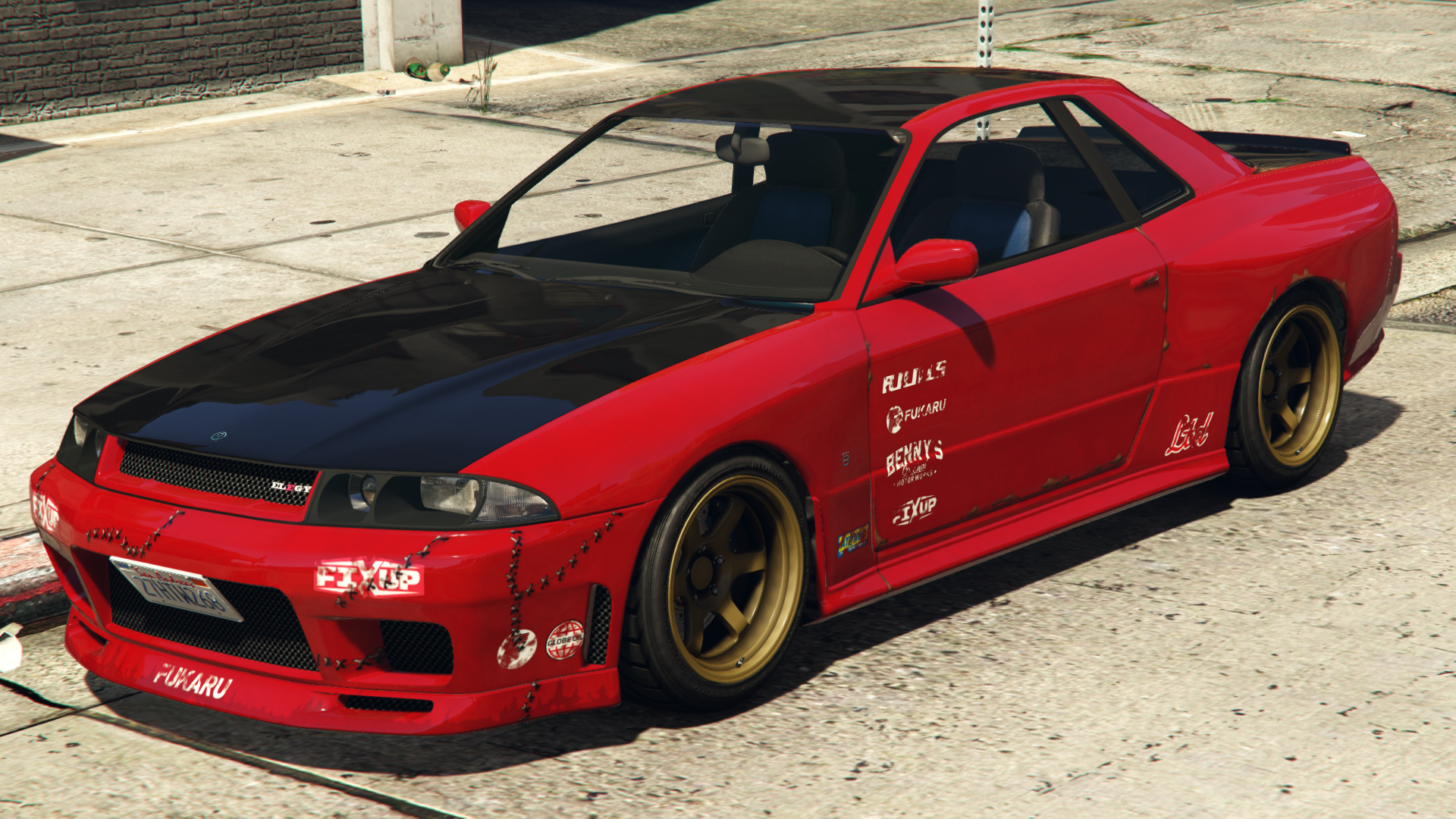 Battle DamagedSponsors: Annis,Atomic,本尼原创汽车工坊, Fixup, Fukaru, Globe Oil andLTD Gasoline.