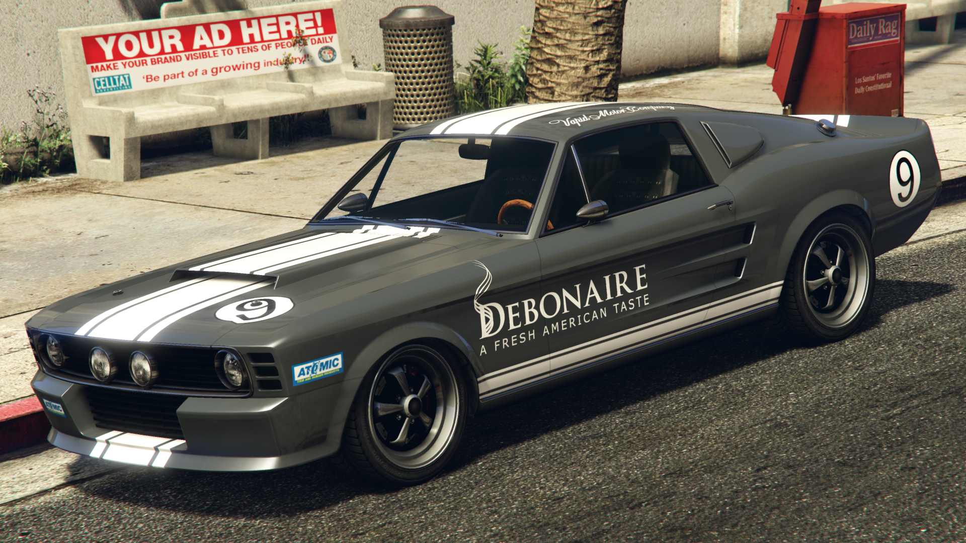 No. "9" DebonaireSponsors:Atomic.