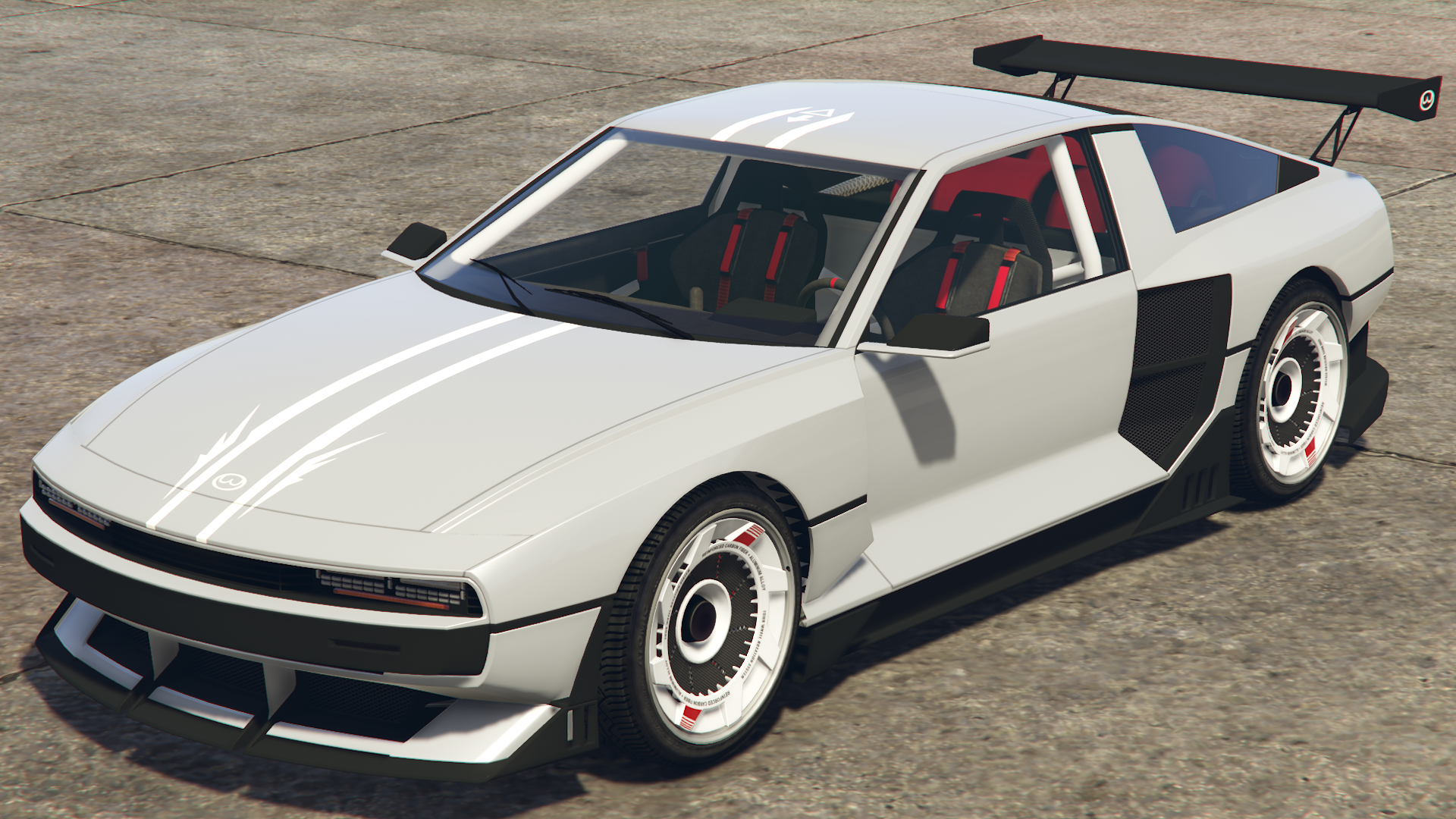 White Double Stripes