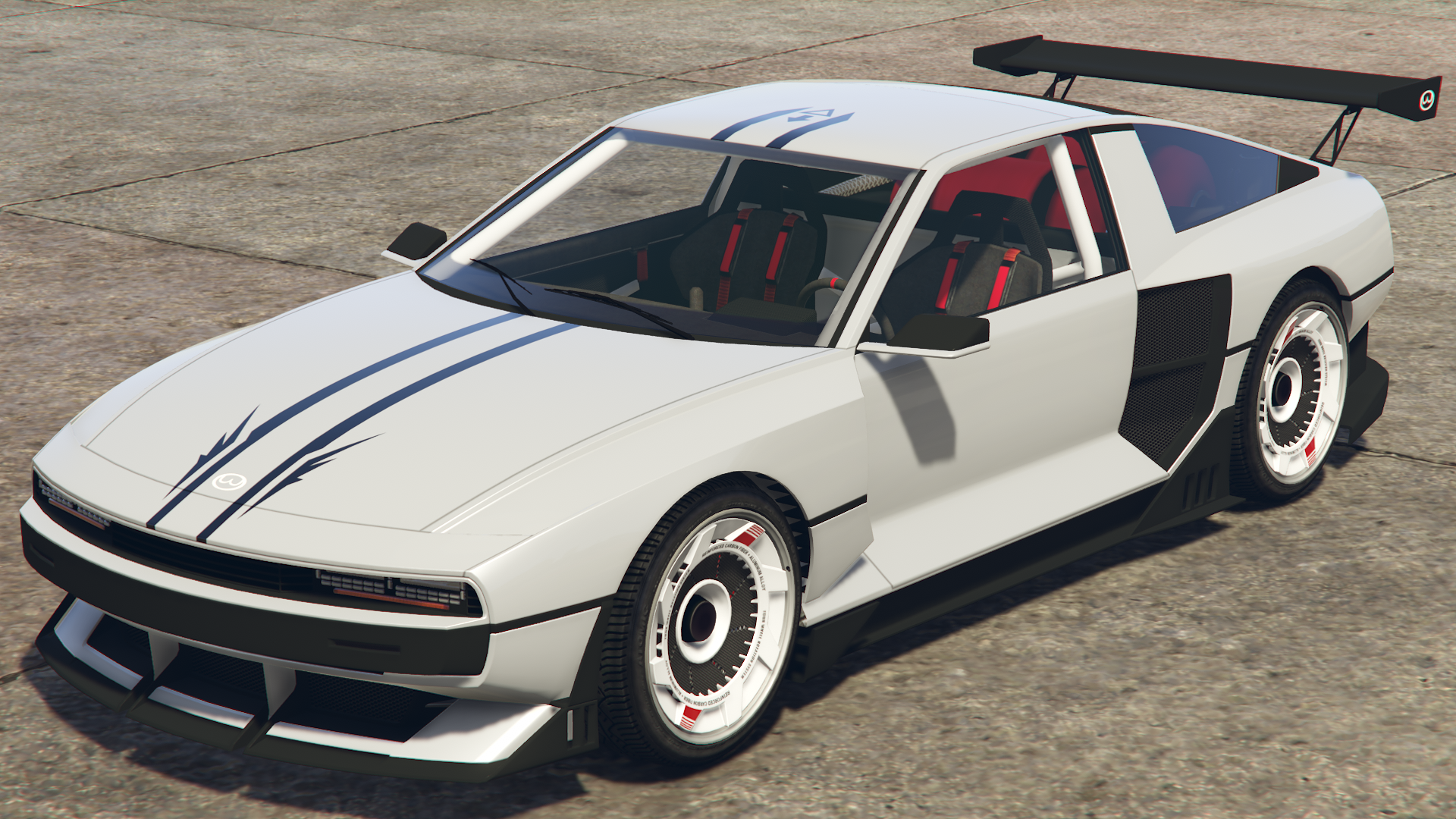 Black Double Stripes