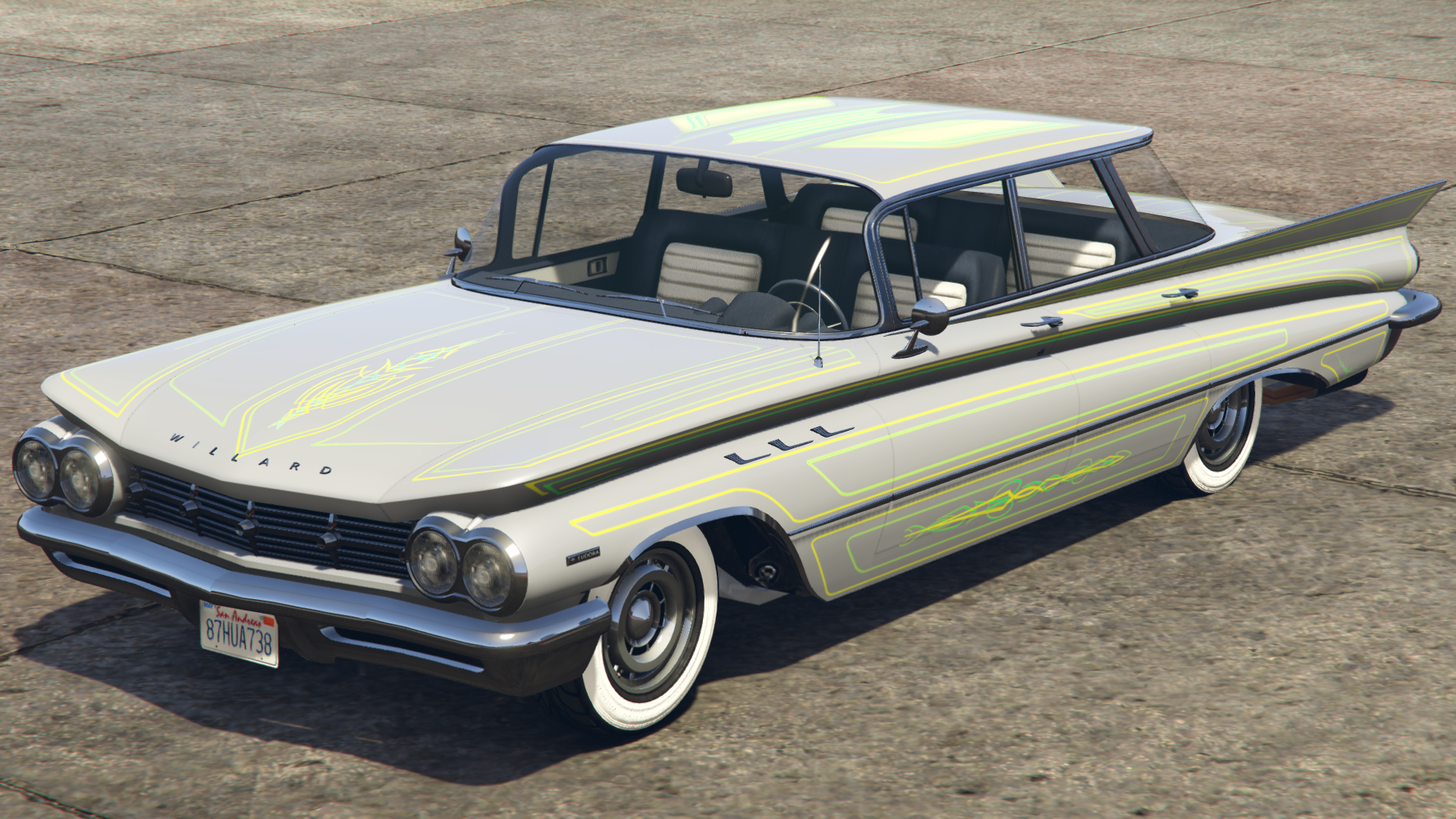 Classic Green Pinstripes