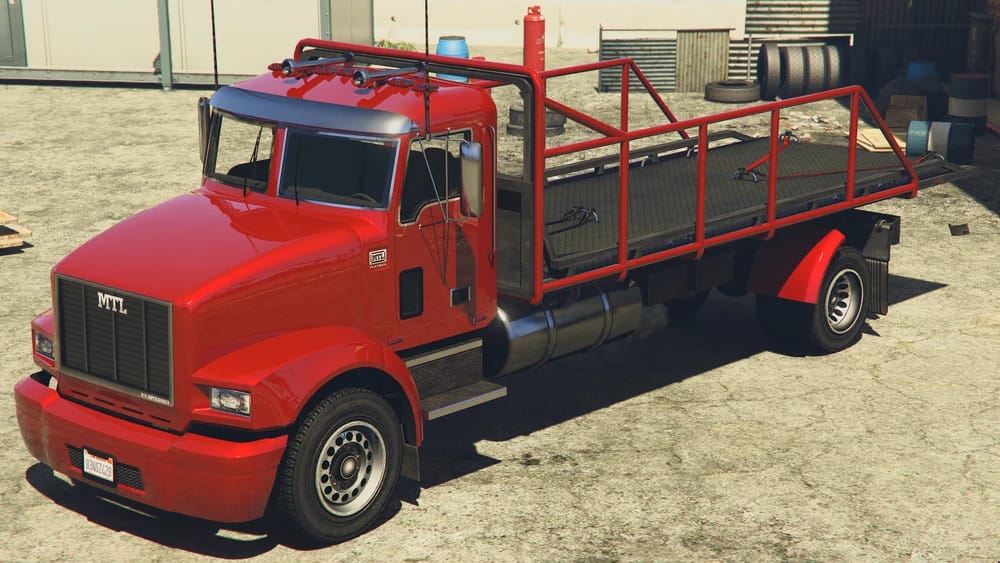 改装版平板拖车