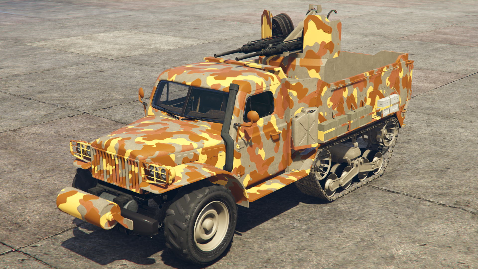 Orange Shade Camo