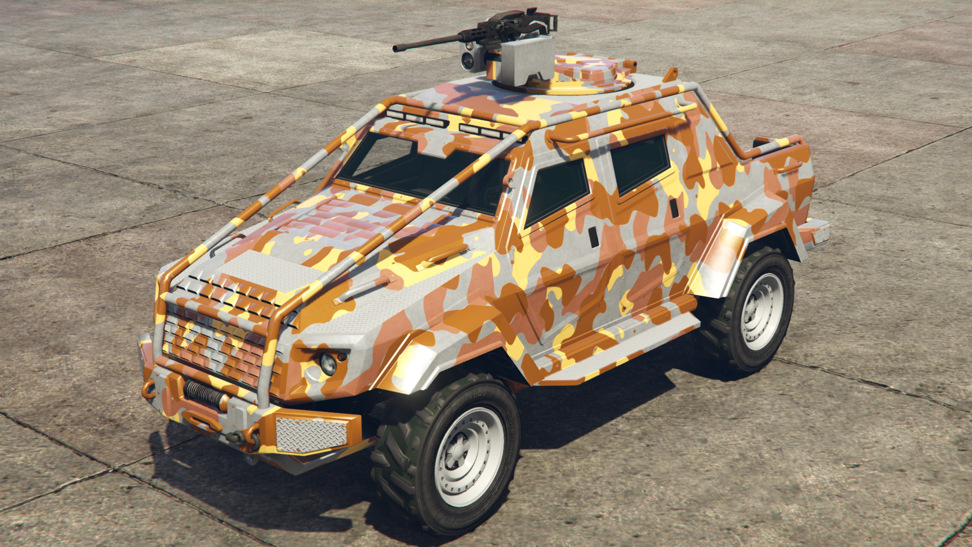 Orange Shade Camo