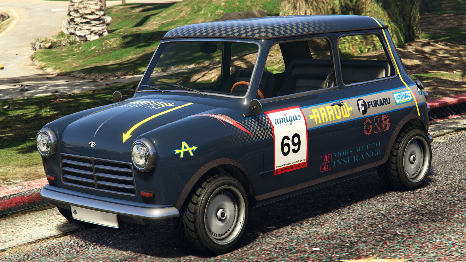 Arrow RacerSponsors: Amigas,Atomic, Fukaru,Gutter & Blood,JetsamandMors Mutual Insurance.