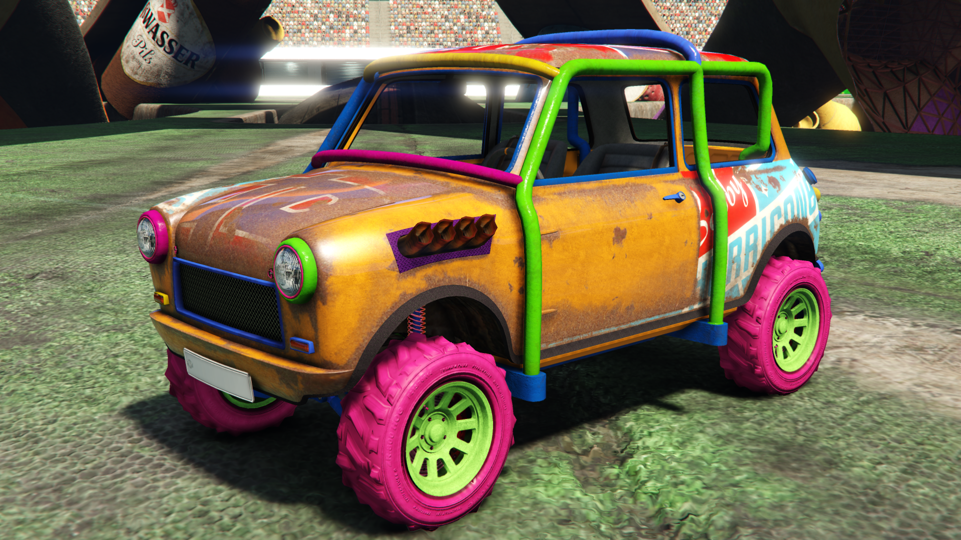 Bobby Hurricane'sBrands:LTD GasolineandPrincess Robot Bubblegum.