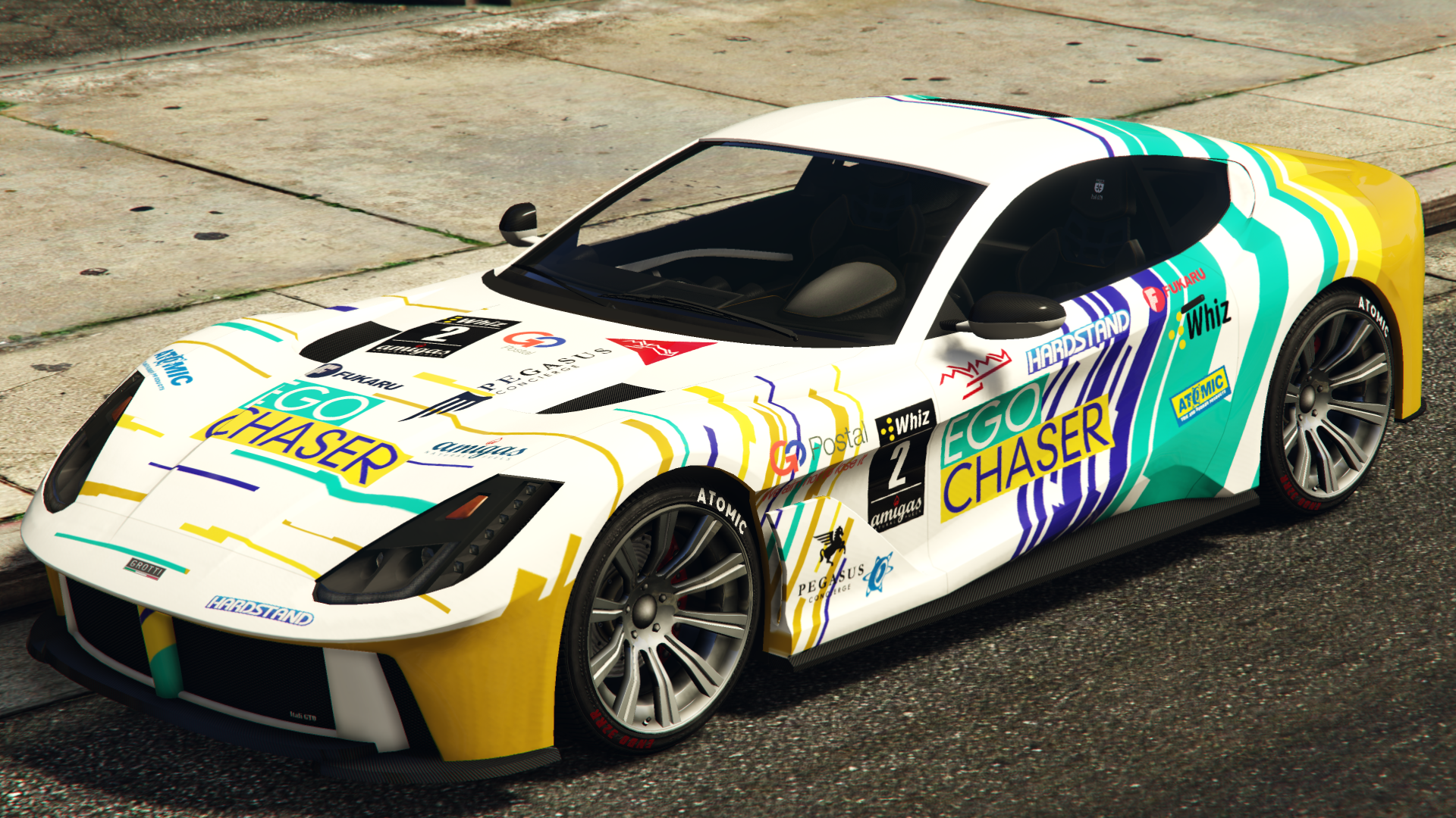 EgoChaserSponsors: Amigas, Atomic, Fukaru,GoPostal, Hardstand, Mymy?, 帕加索斯接线员 and Whiz.