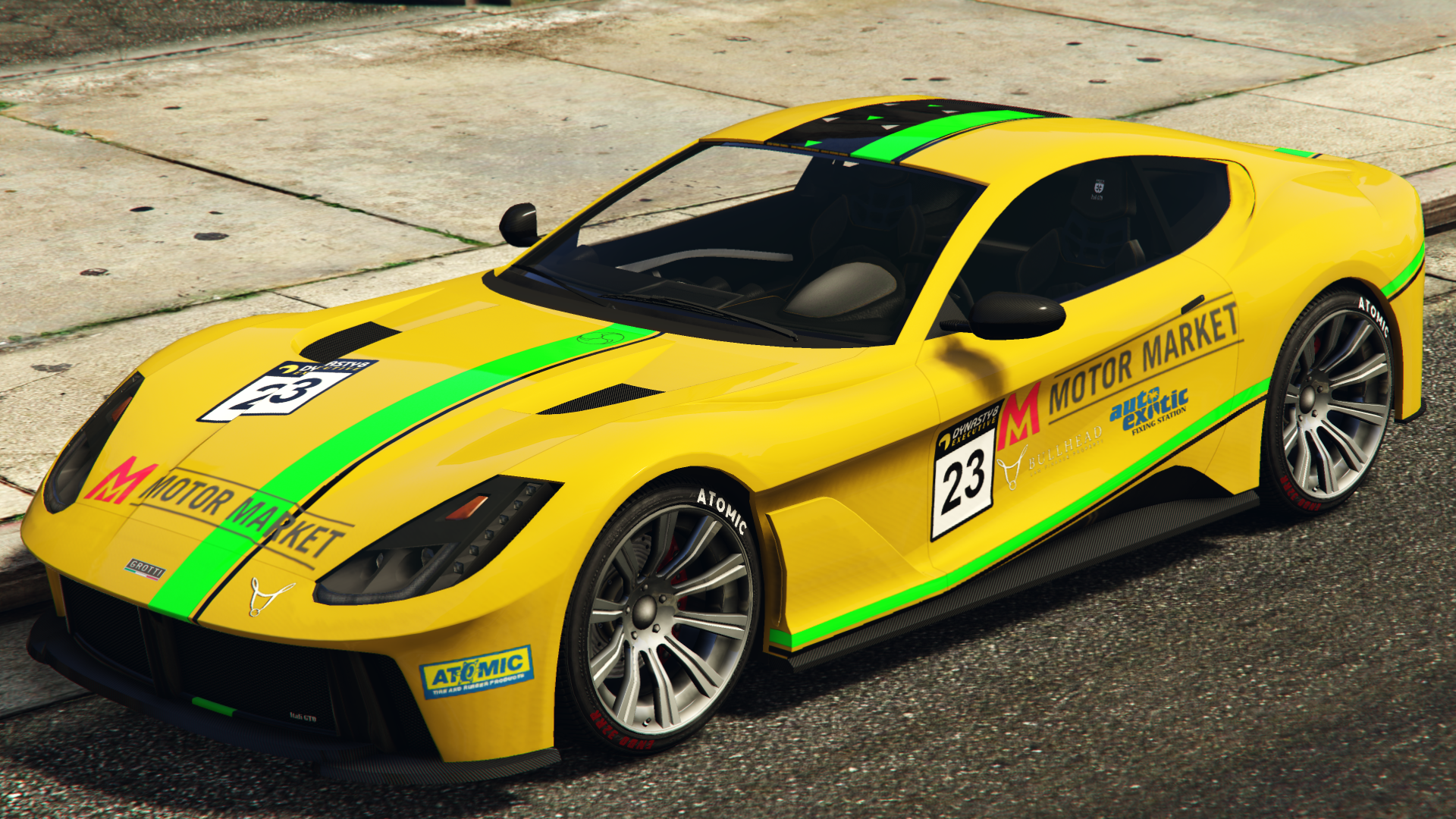 Motor MarketSponsors:Atomic,Auto Exotic,BullheadandDynasty 8 Executive.