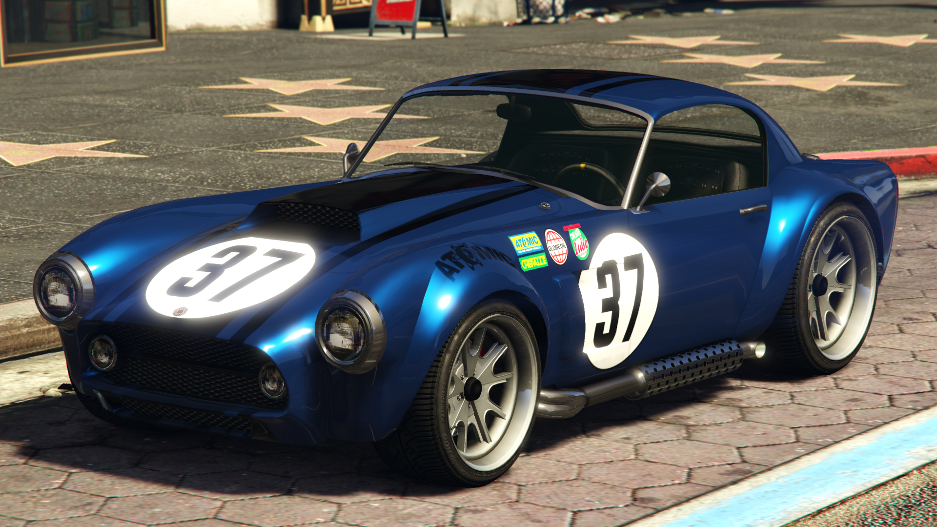 Black Retro RacerSponsors: Same as above.