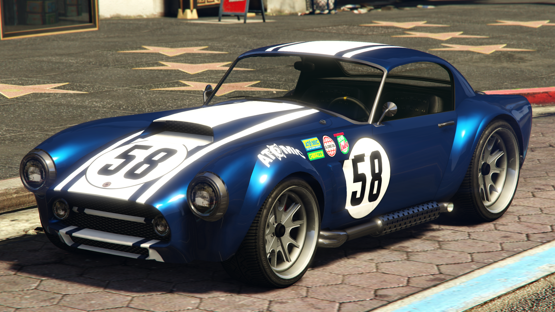 White Retro RacerSponsors: Atomic, Chepalle, Coolhand Lube andGlobe Oil.