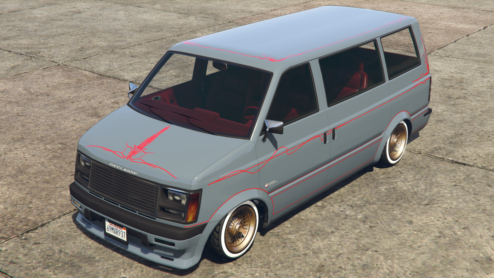 Classic Red Pinstripe