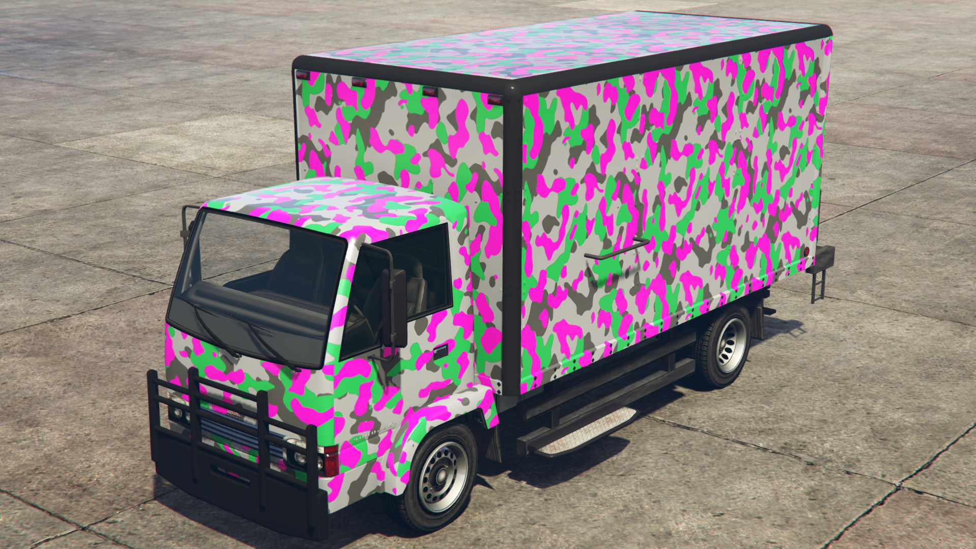 Pink & Green Camo