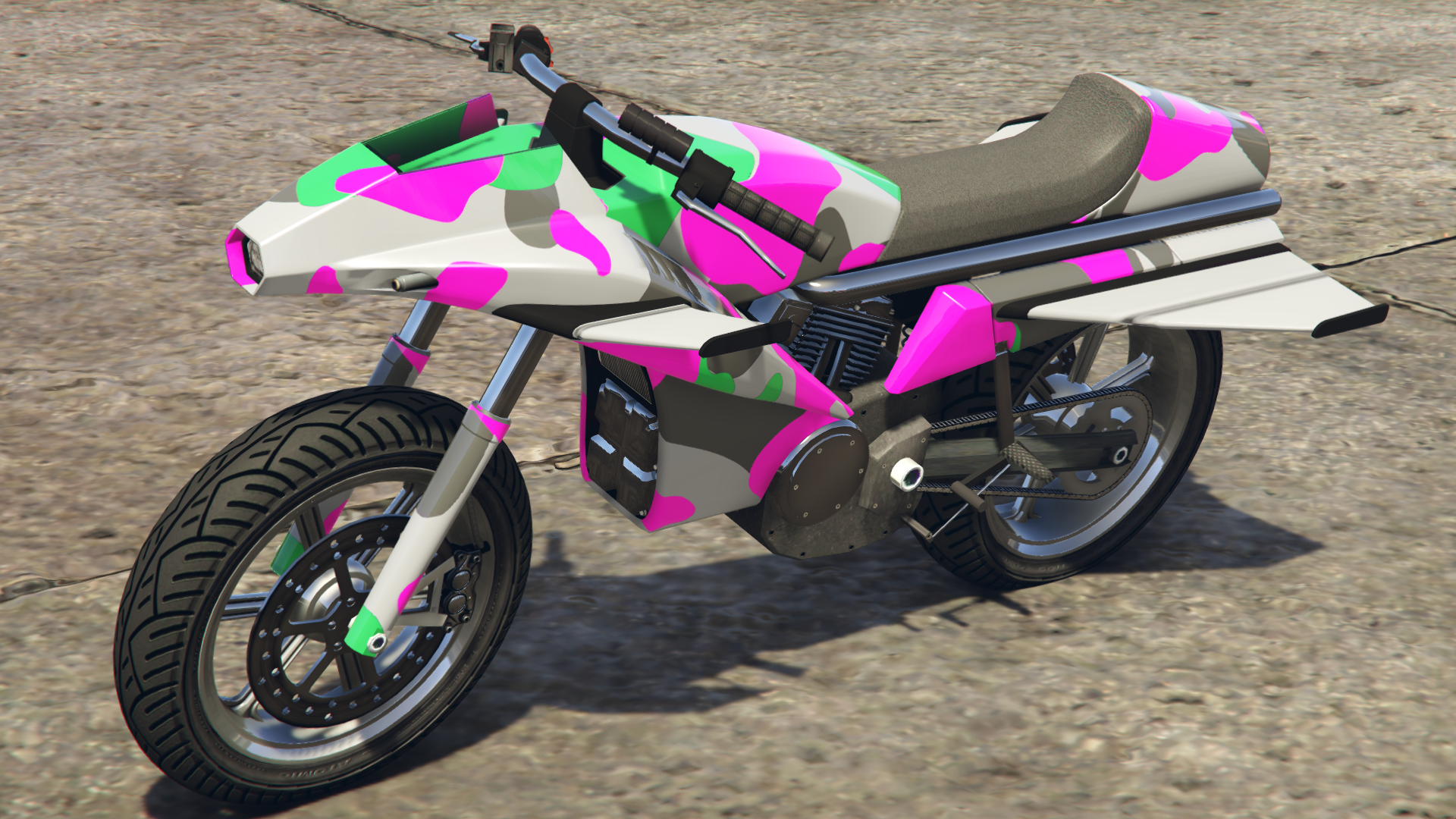 Pink & Green Camo