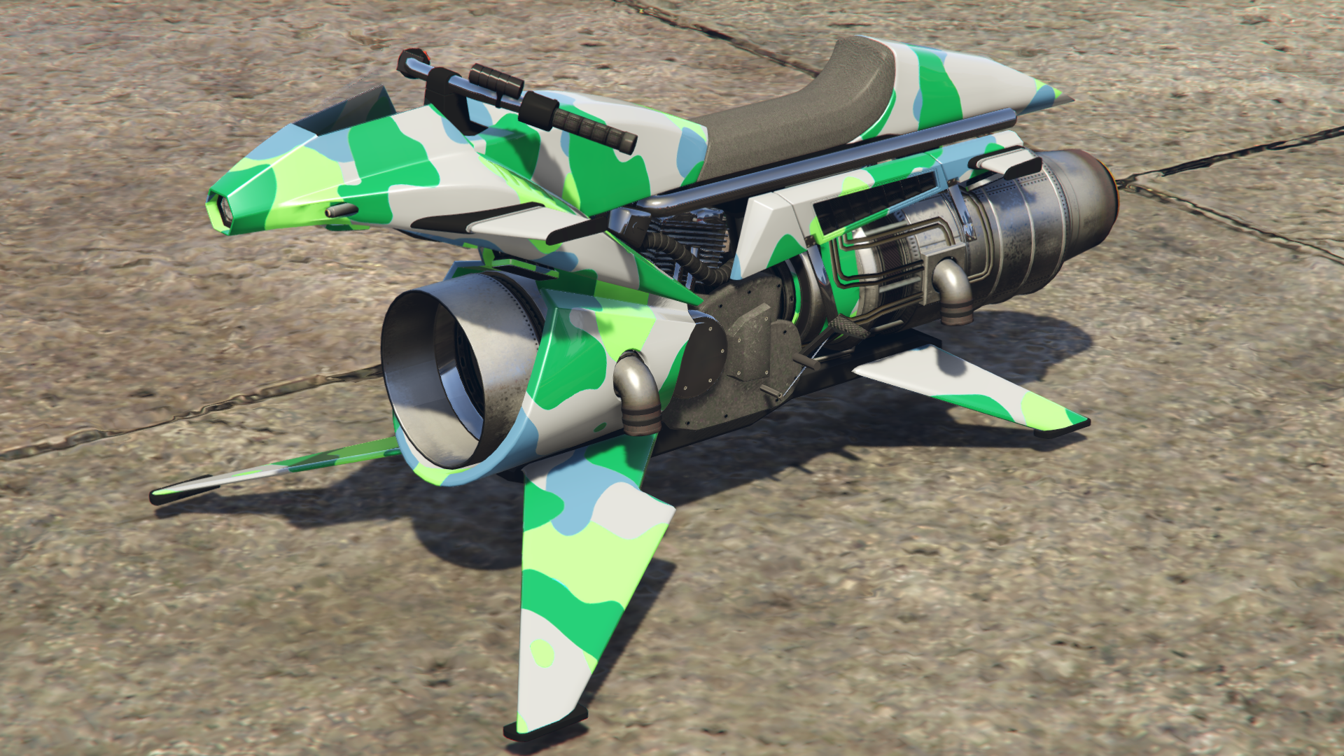 Blue & Green Camo