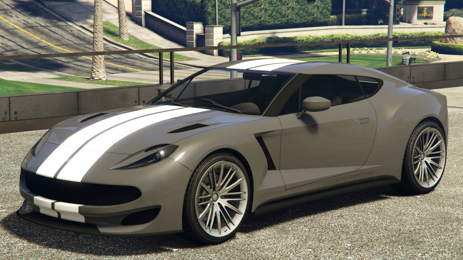 Classic White Stripes