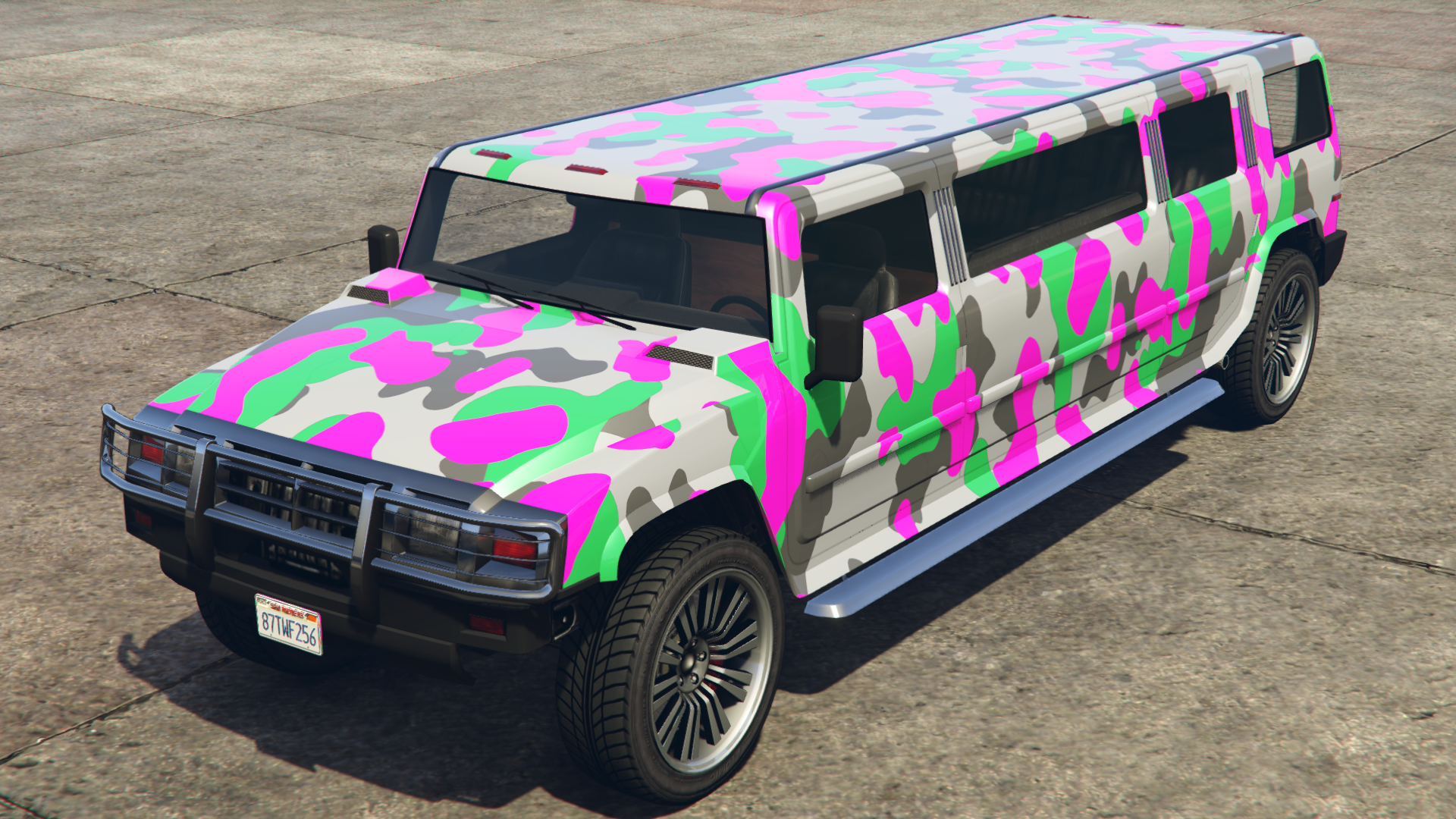 Pink & Green Camo