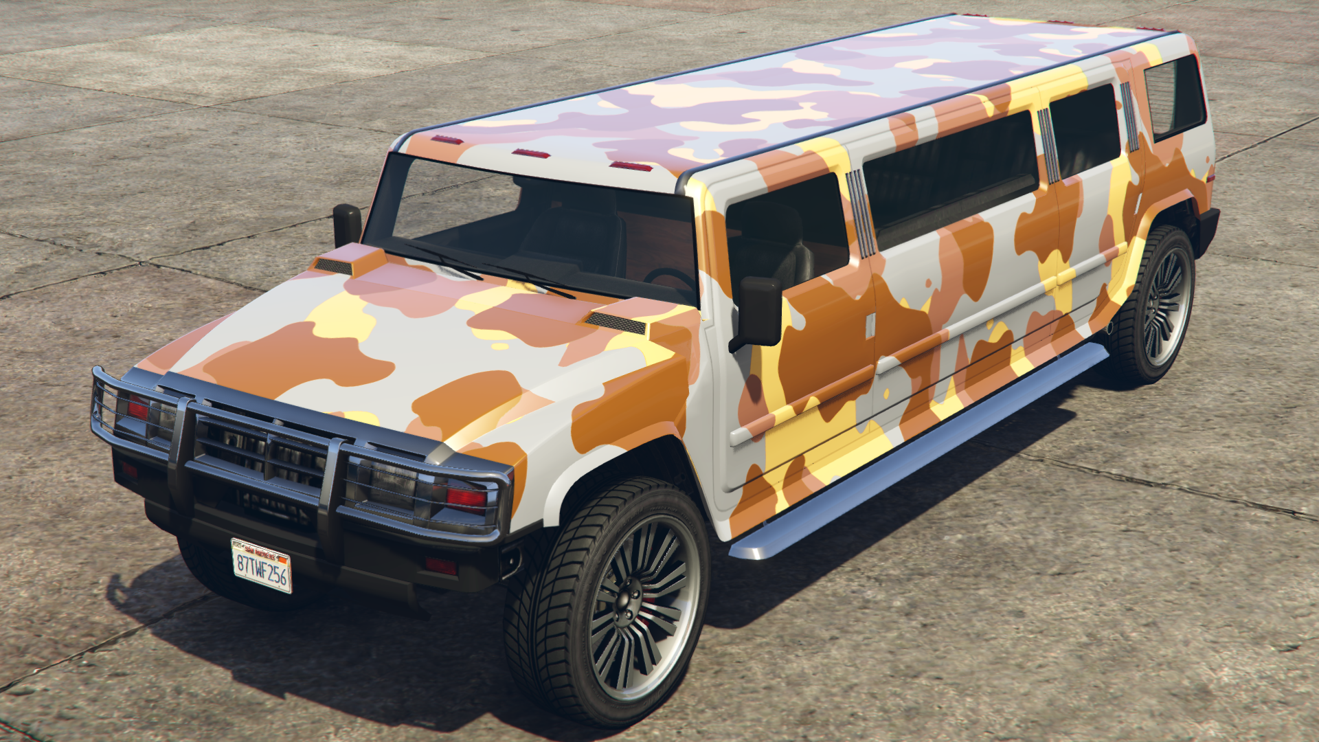 Orange Shade Camo