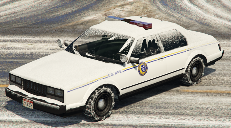 警用公路巡逻车