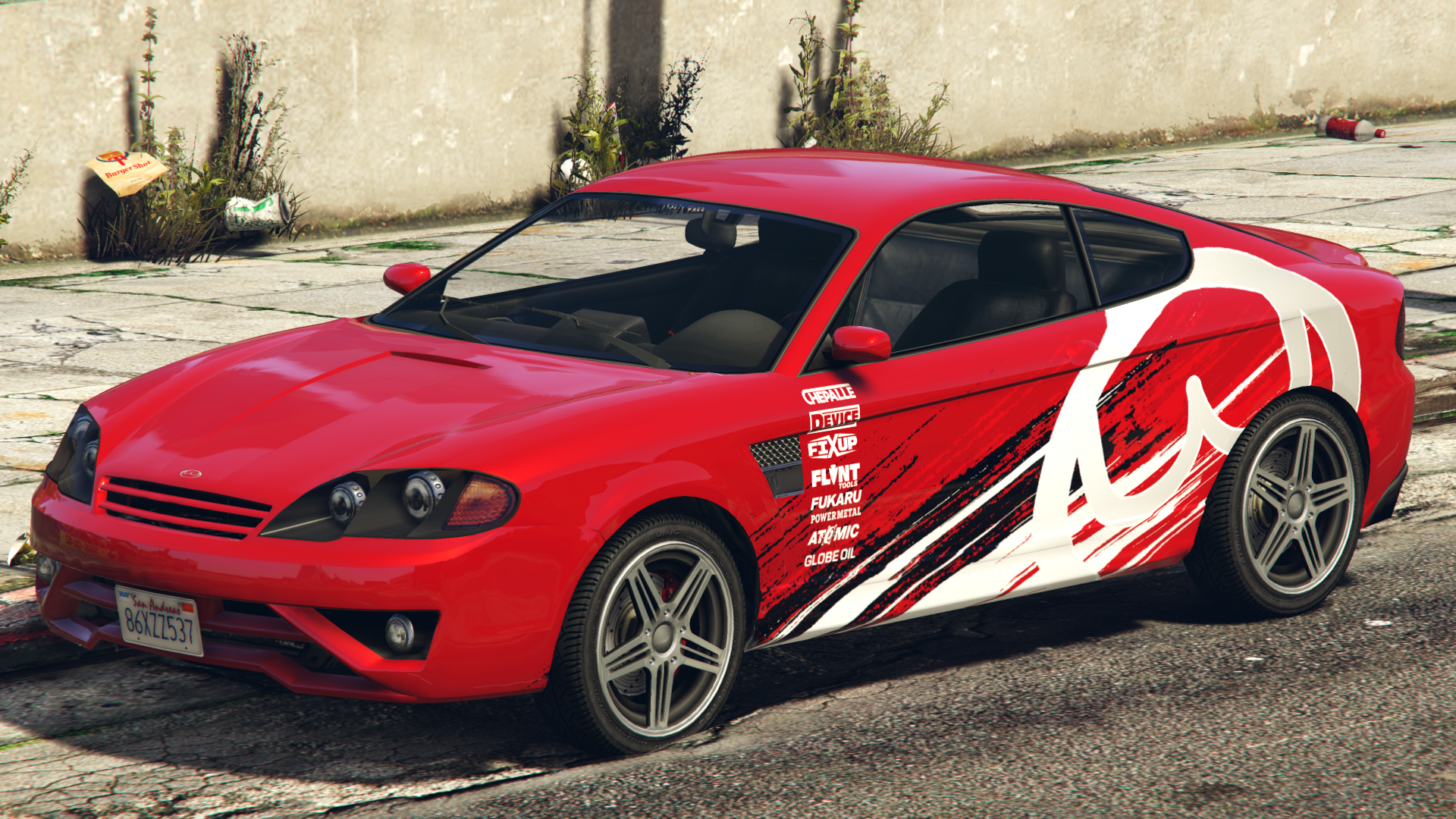 Extreme RacerSponsors: Same as "White Racing Stripe".