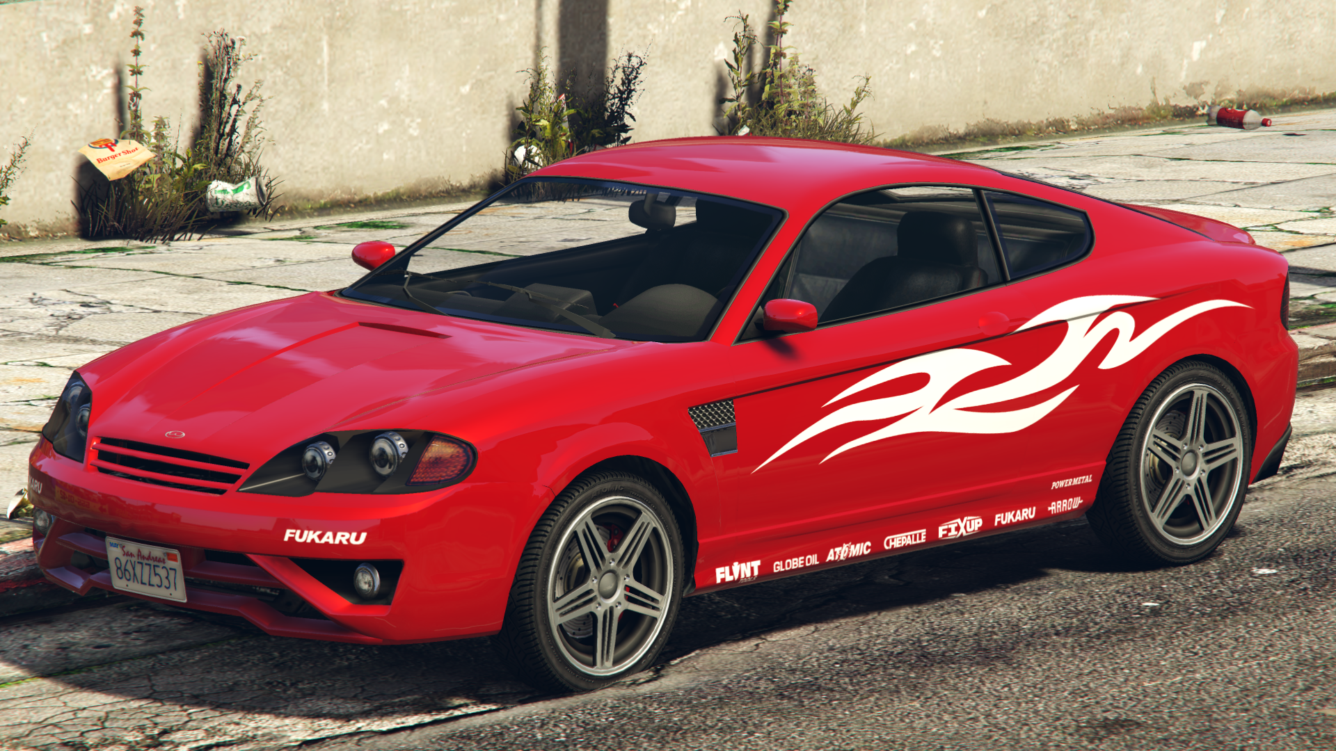 Tacky TribalsSponsors: Arrow Gasoline, Atomic, Chepalle, Fixup, Flint Tools, Fukaru, Globe Oil and Power Metal.