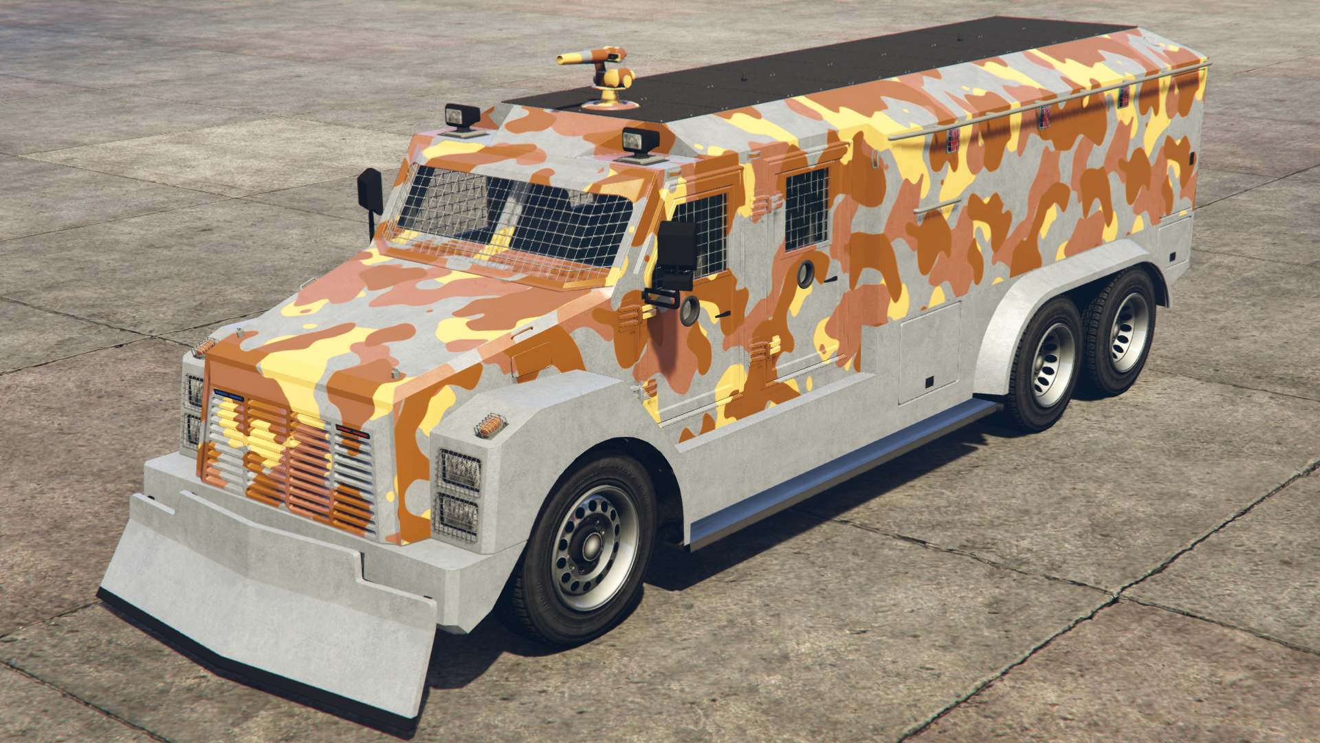 Orange Shade Camo