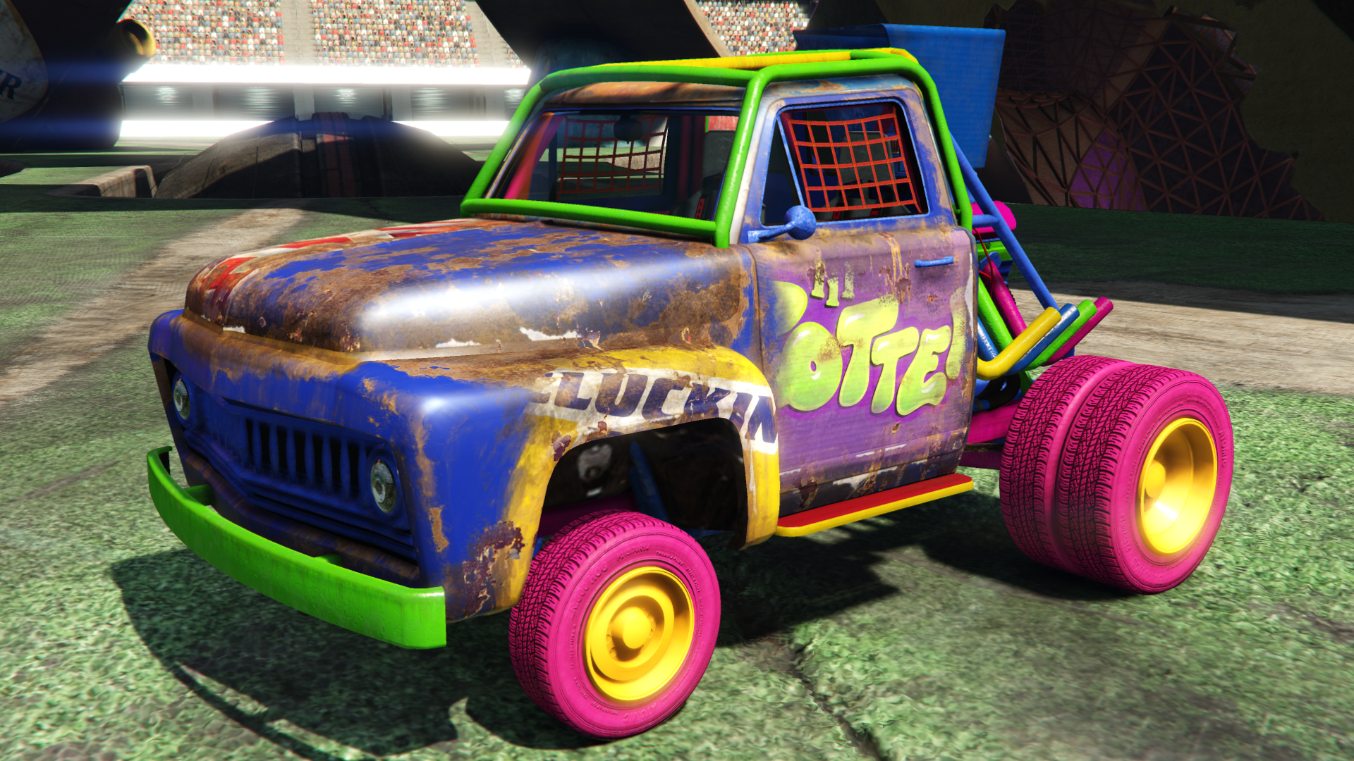 BshotBrands: ???, ???,Arrow Gasoline,Cluckin' Belland Lil Rotters.