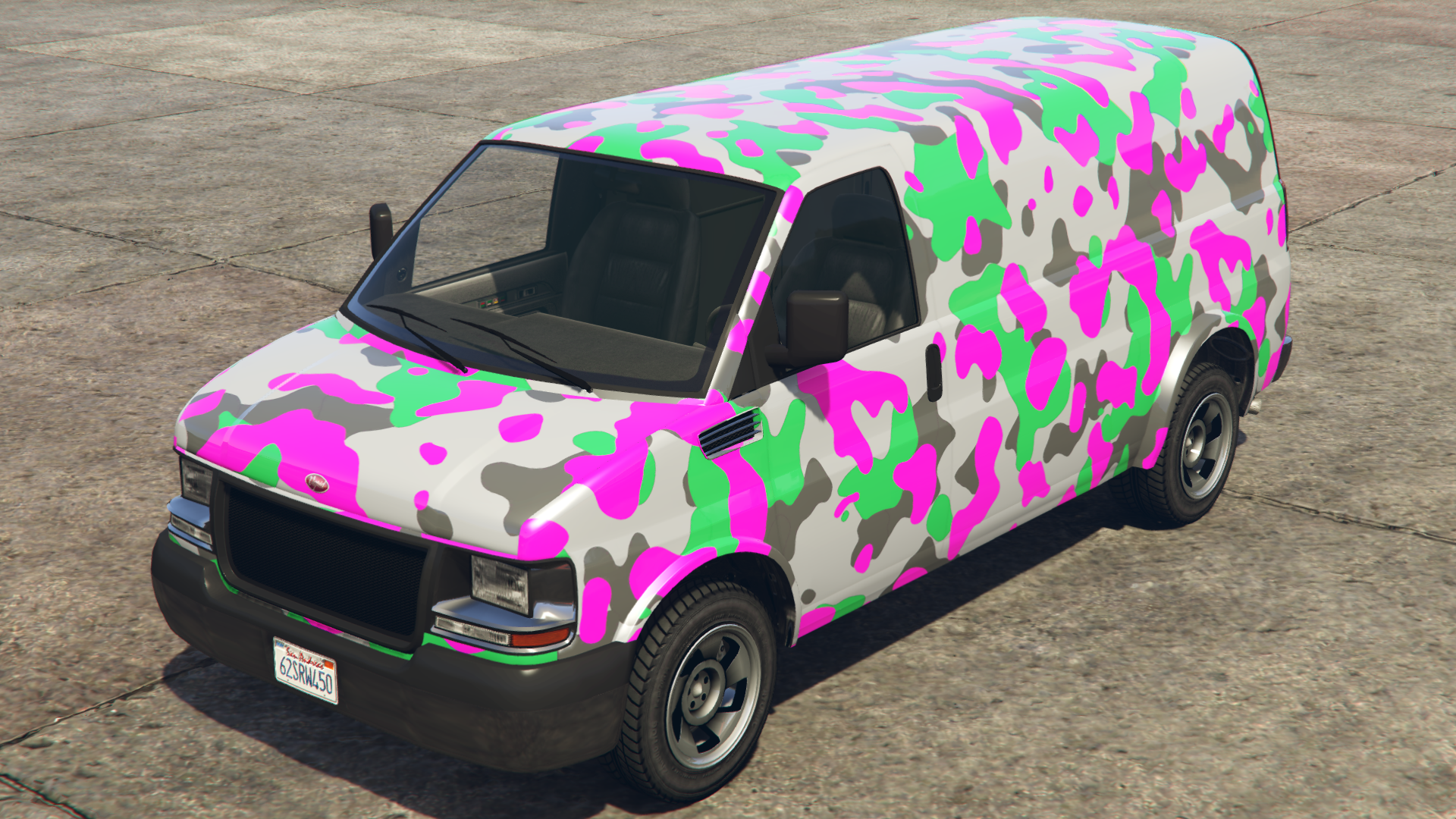 Pink & Green Camo