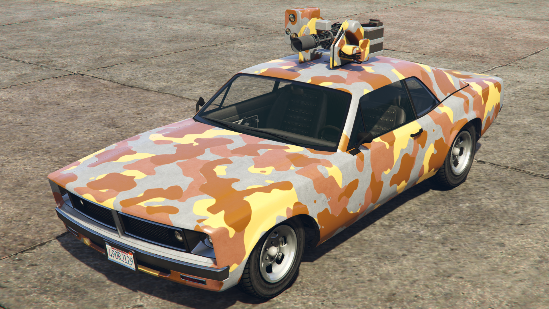 Orange Shade Camo