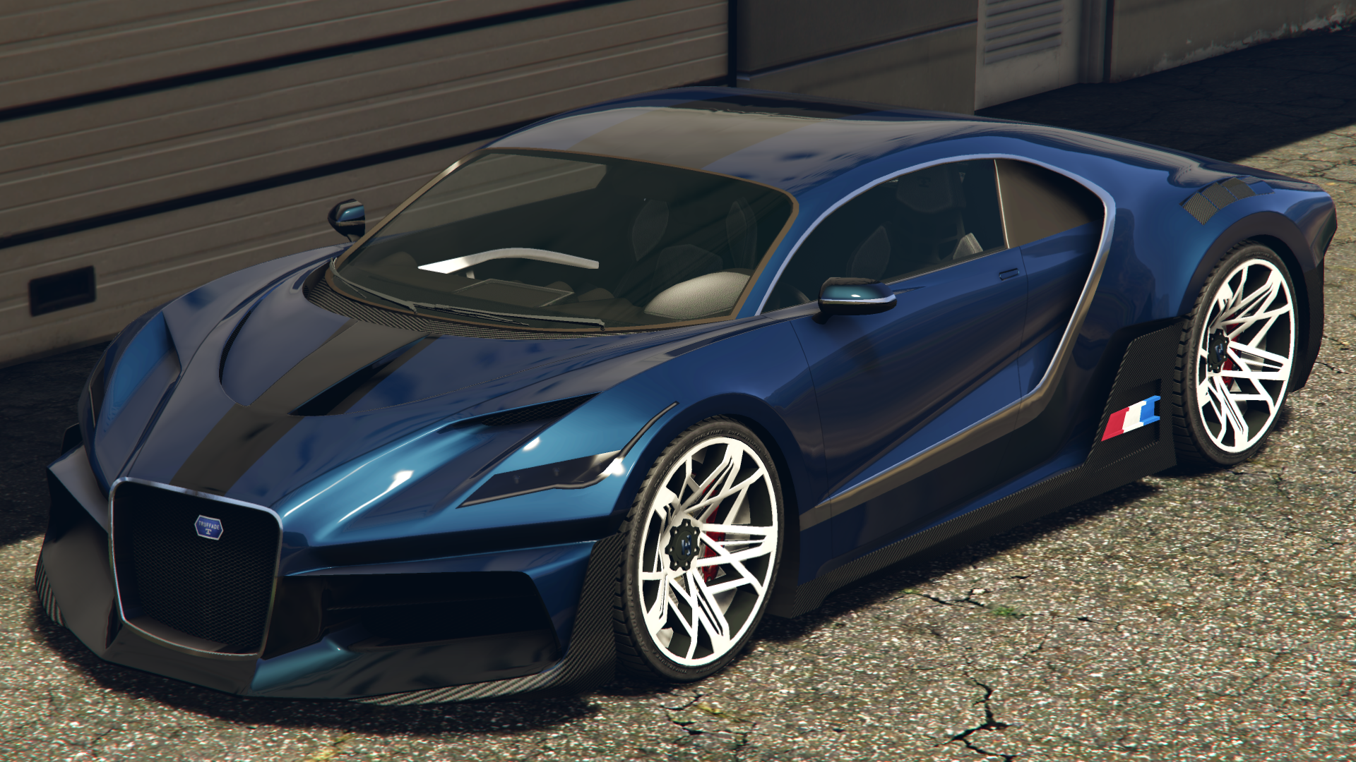 Black Stripe w/ Black Vents