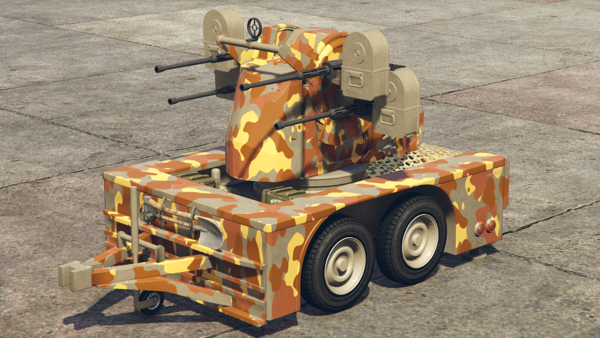 Orange Shade Camo